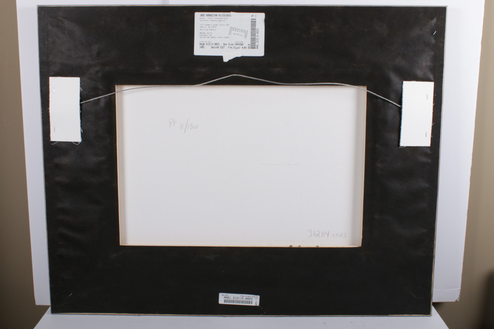 David Najar Embellished Giclée "Lavender Day"