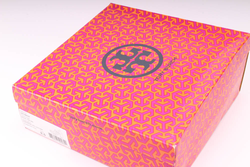 Tory Burch Tan Vegan Leather Platform Wooden Widdianne Heeled Clogs