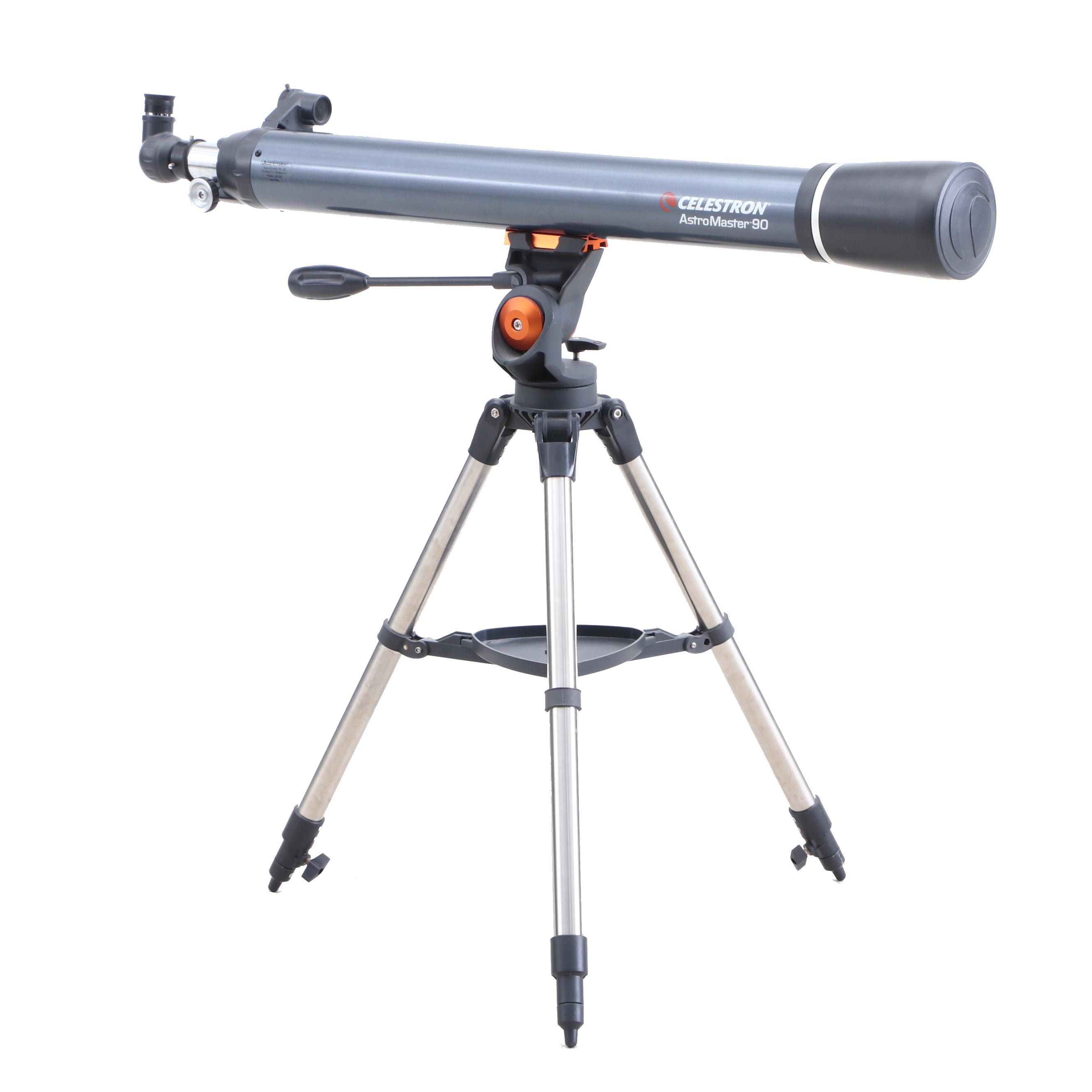 Celestron "AstoMaster 90" Telescope with Adjustable Height Tripod