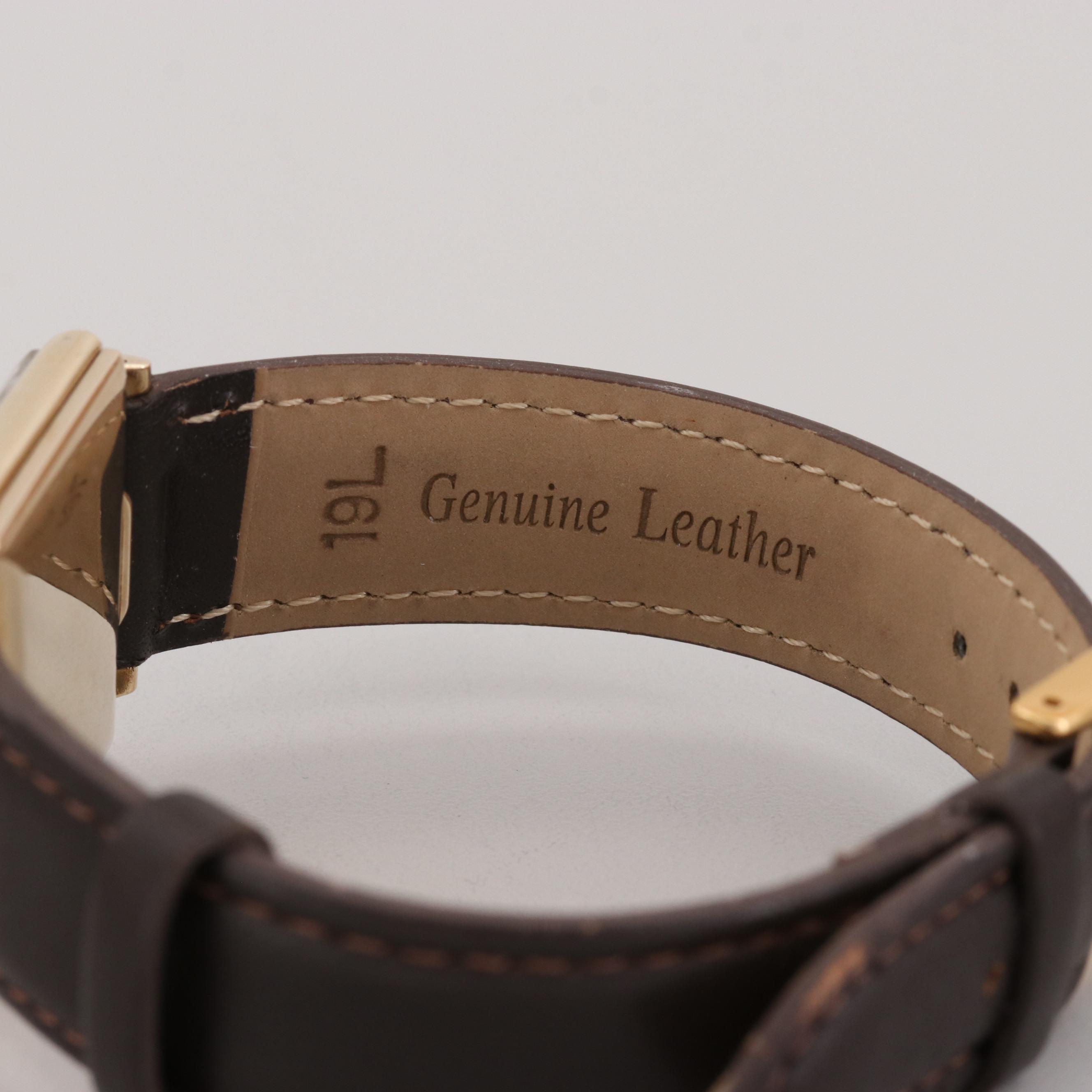 Vintage Rolex Precision 4330 14K Yellow Gold Stem Wind Watch