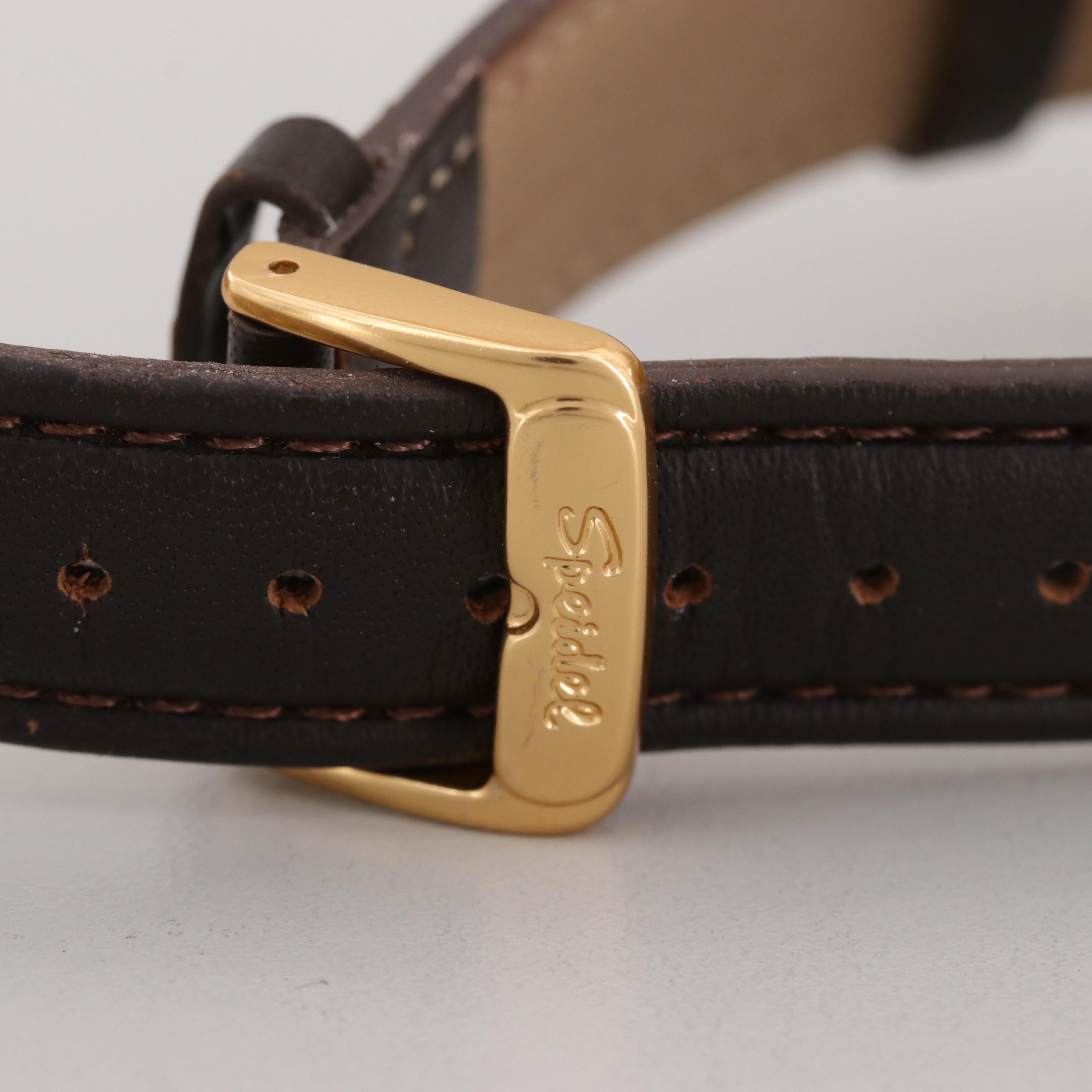 Vintage Rolex Precision 4330 14K Yellow Gold Stem Wind Watch