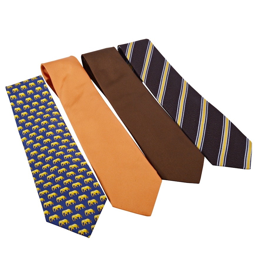 Men's Alan New York and Into Africa Silk Neckties