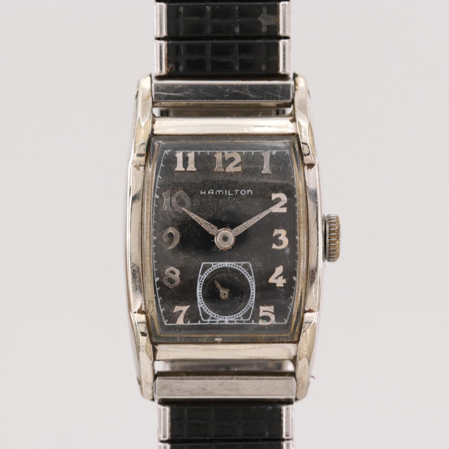 Hamilton 10K Gold Filled Wristwatch, 1952