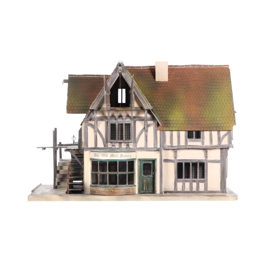 Vic Newey English "Old Water Mill and Bakery" Dollhouse