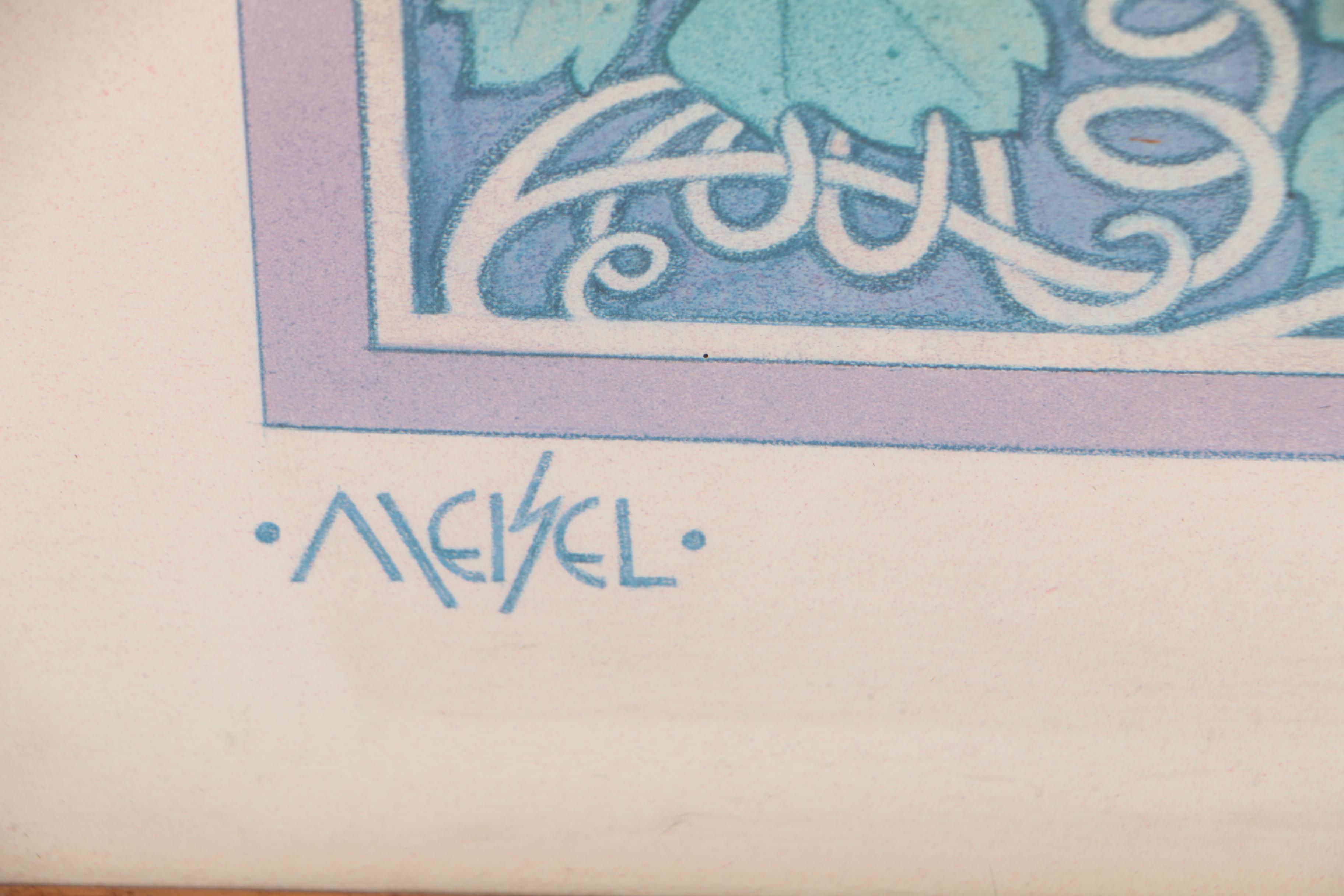 Martell Cognac Advertisement Offset Lithograph Poster