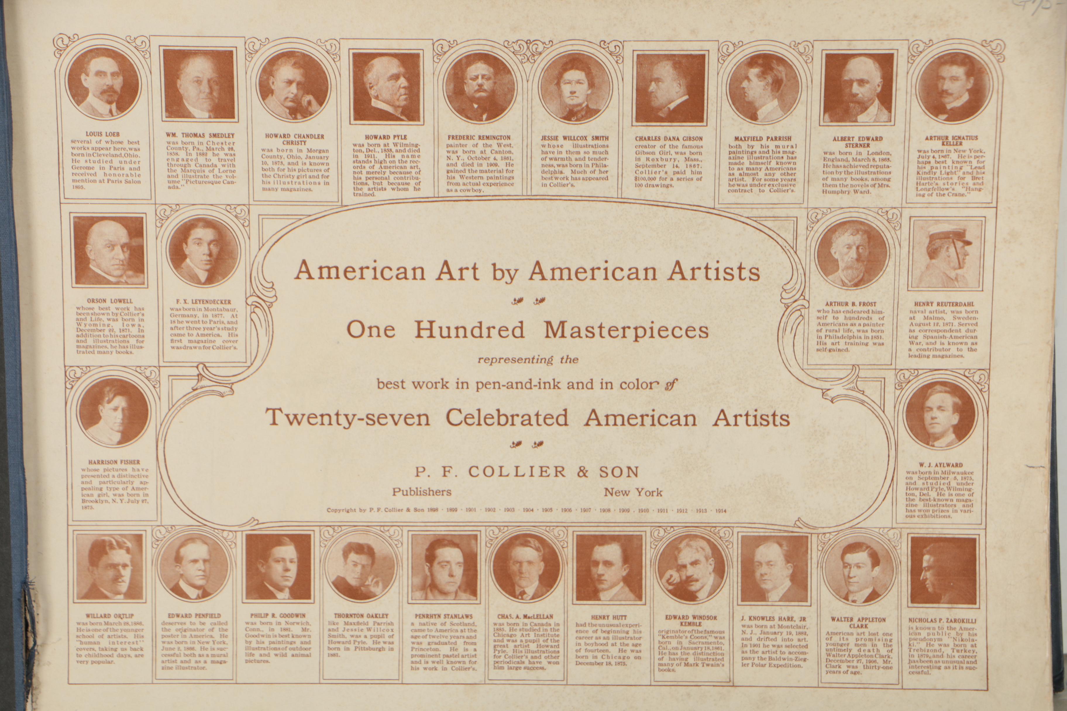 1914 "American Art by American Artists: One Hundred Masterpieces"