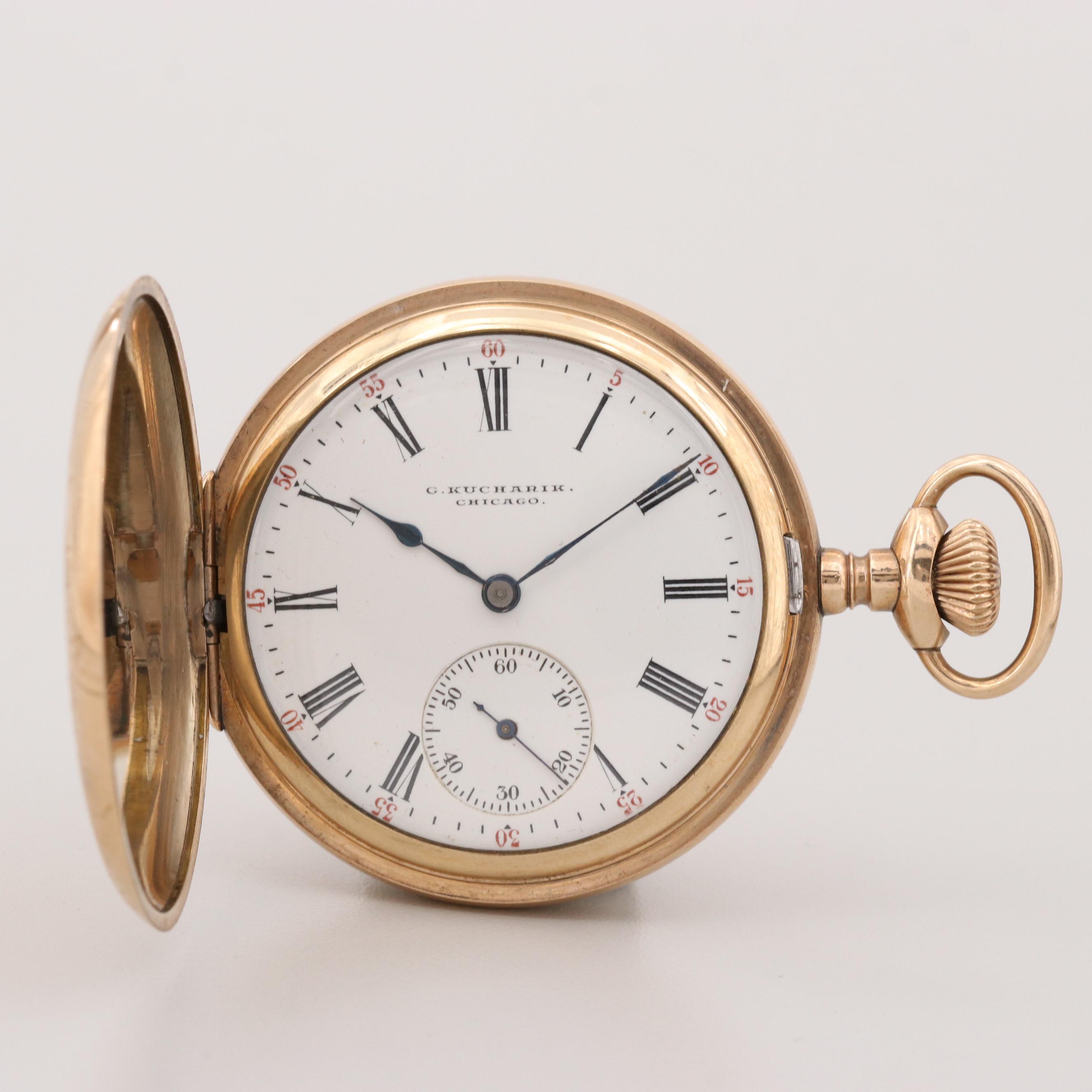 Elgin Gold Filled Pocket Watch, 1905