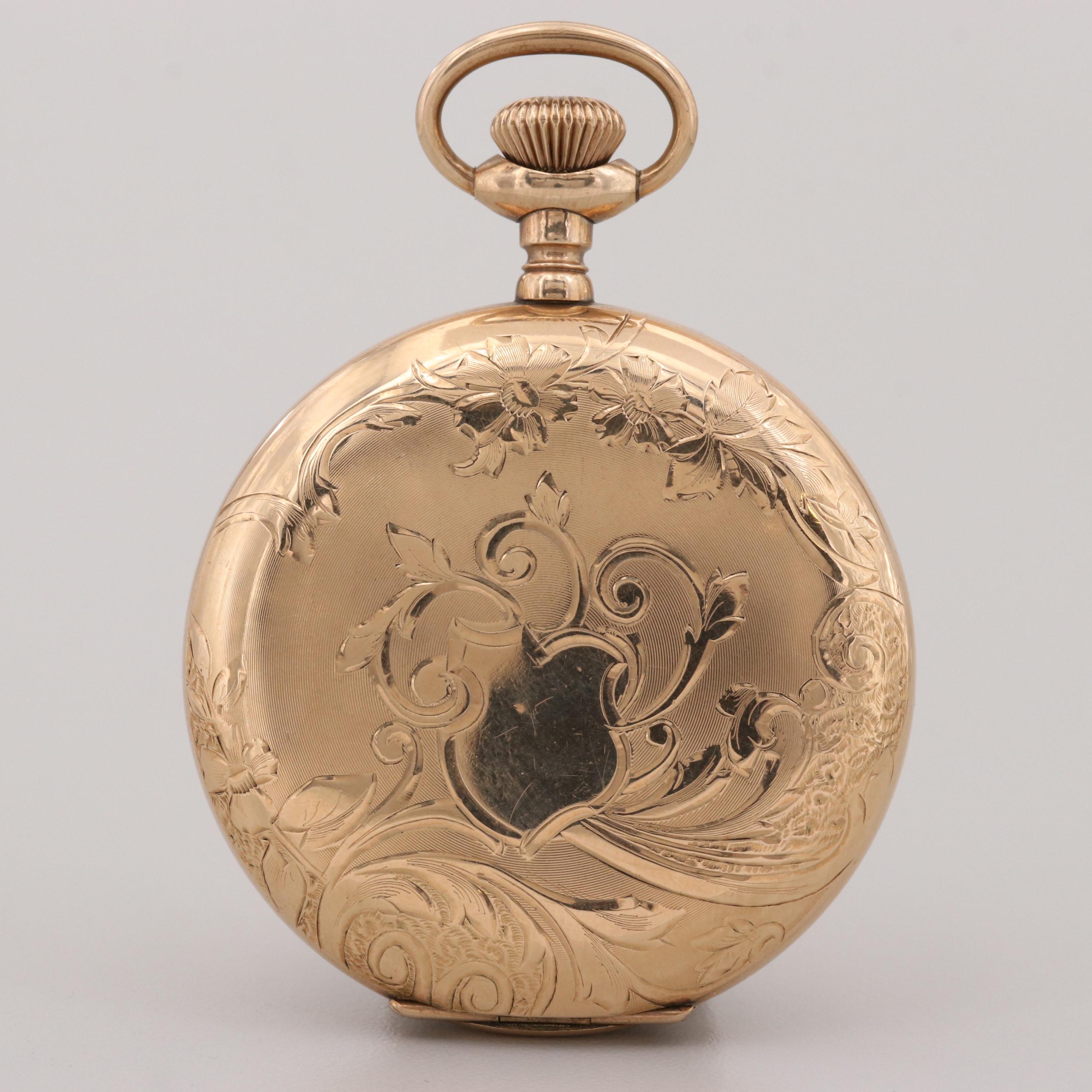 Elgin Gold Filled Pocket Watch, 1905