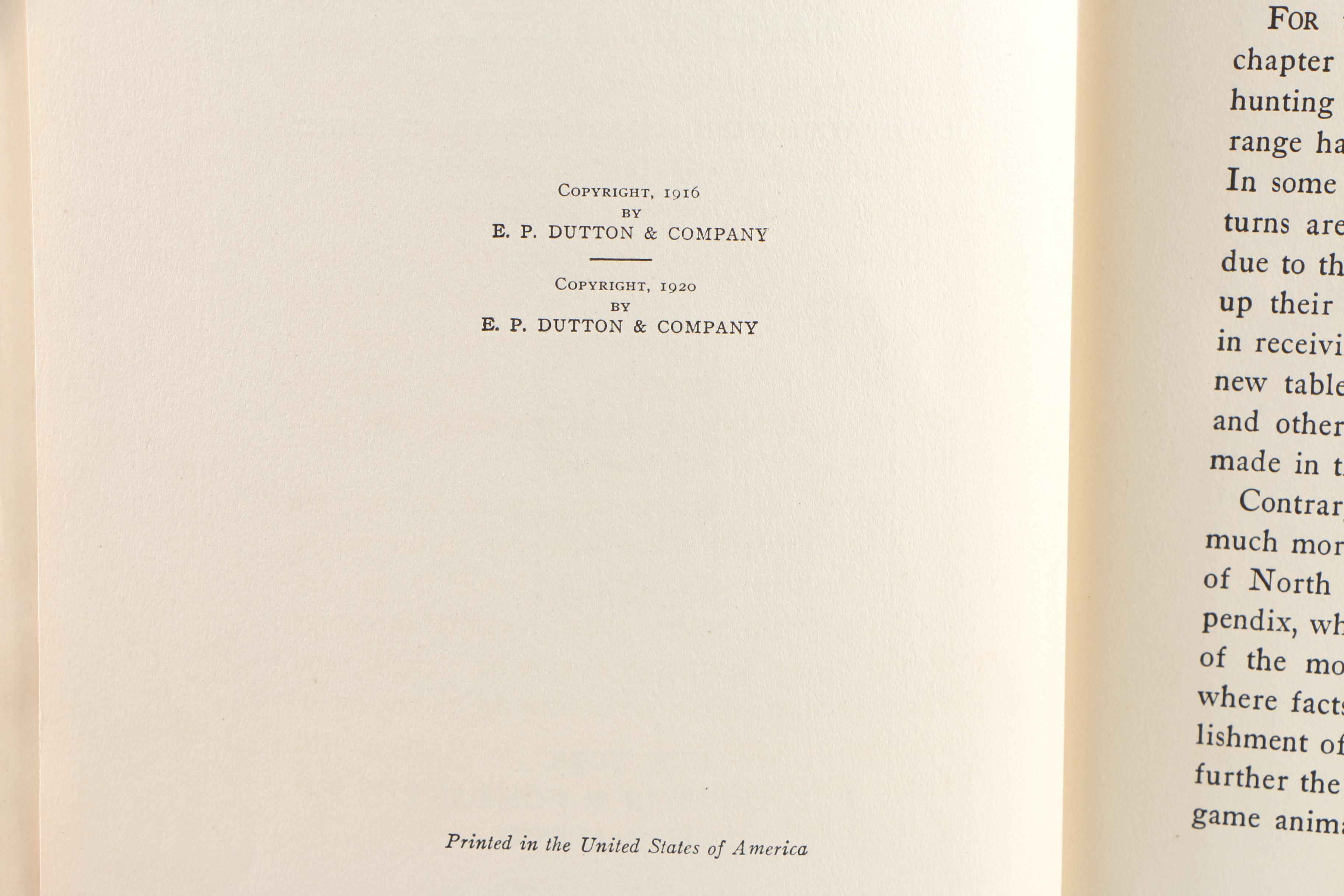 Books on Moose featuring 1920 "The Moose Book" by Samuel Merrill