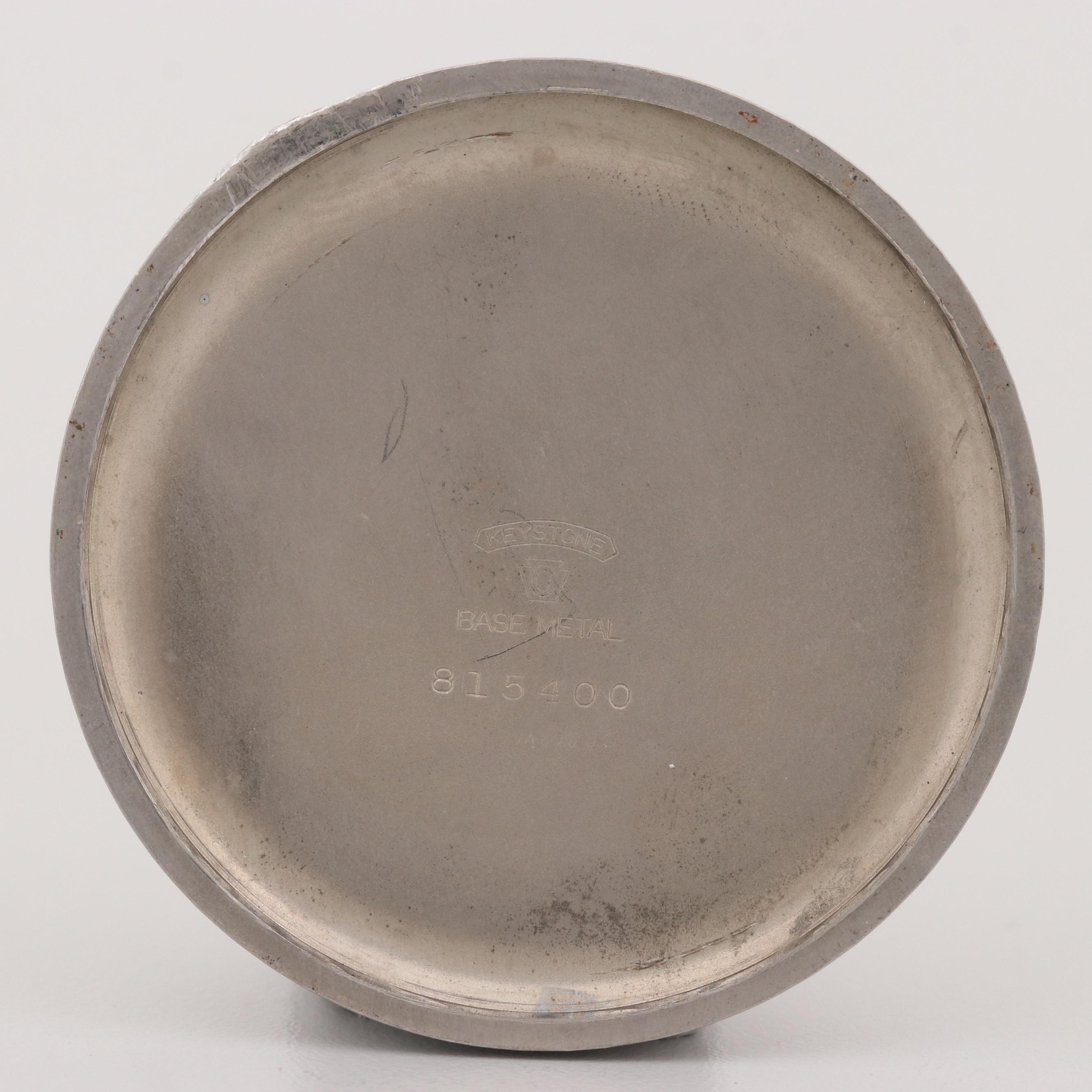 Vintage Waltham Vanguard Up & Down Railroad Grade Pocket Watch, 1935