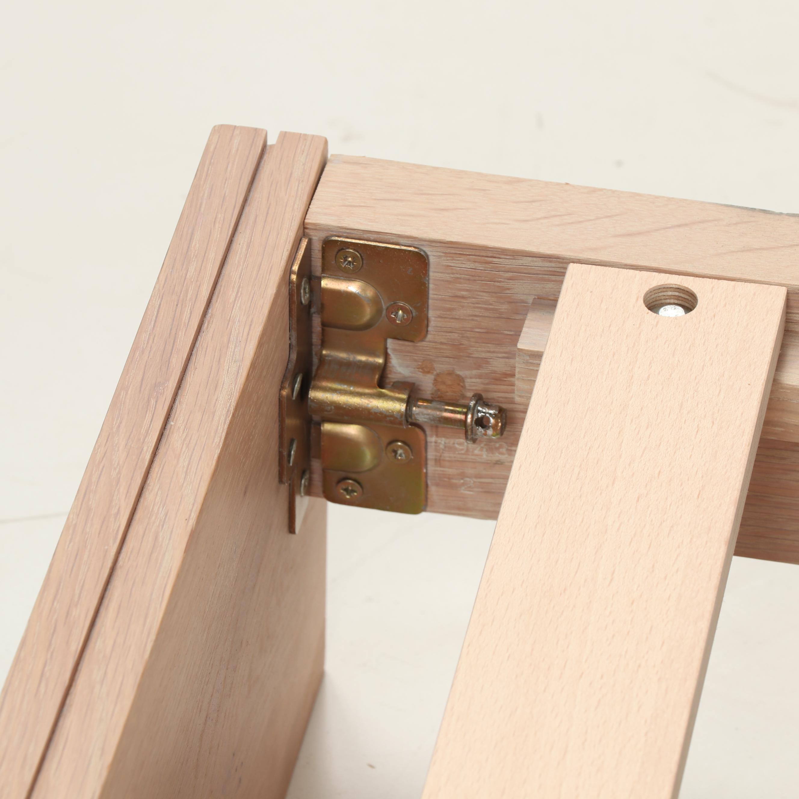 Contemporary Danish Modern Full Size Wooden Bed Frame