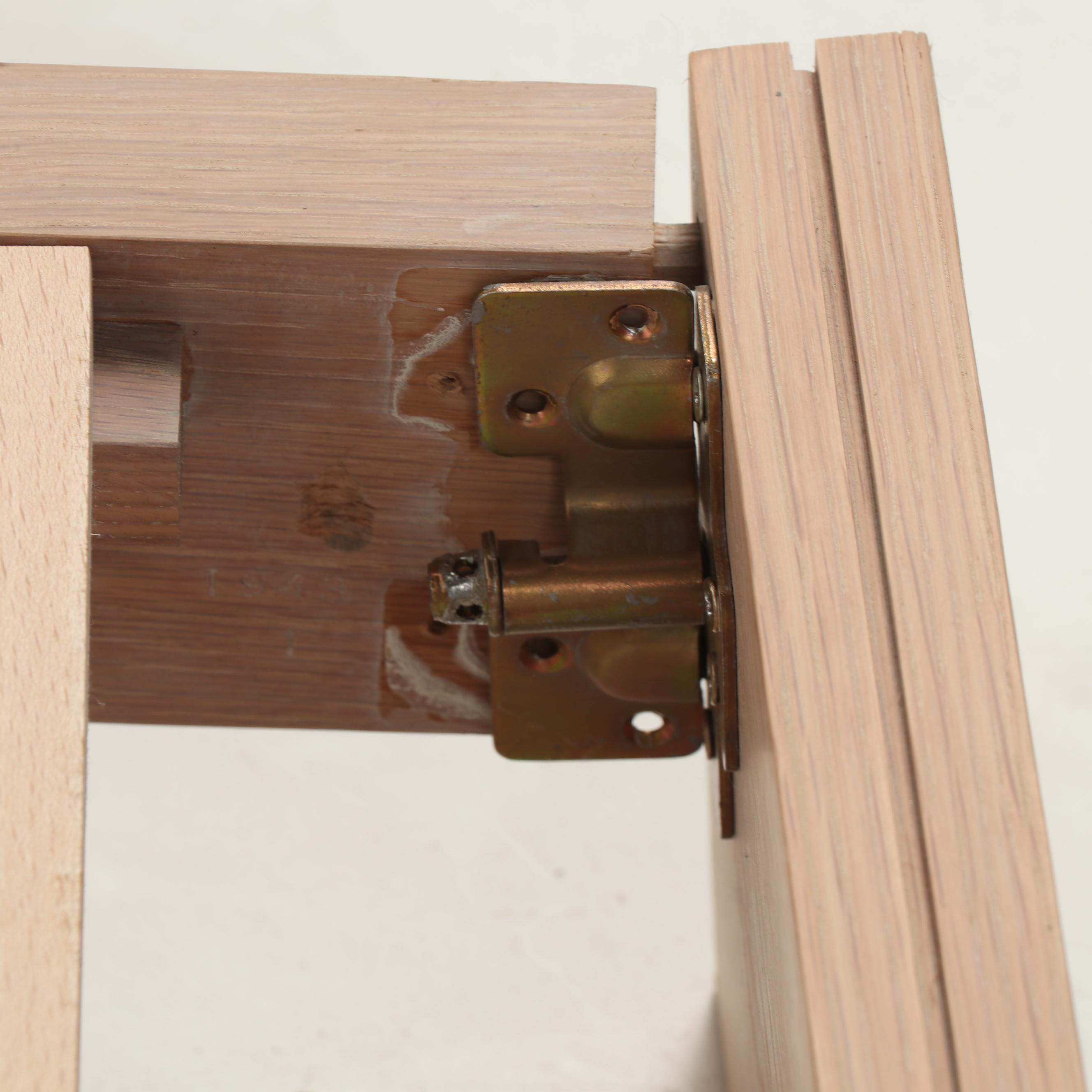 Contemporary Danish Modern Full Size Wooden Bed Frame