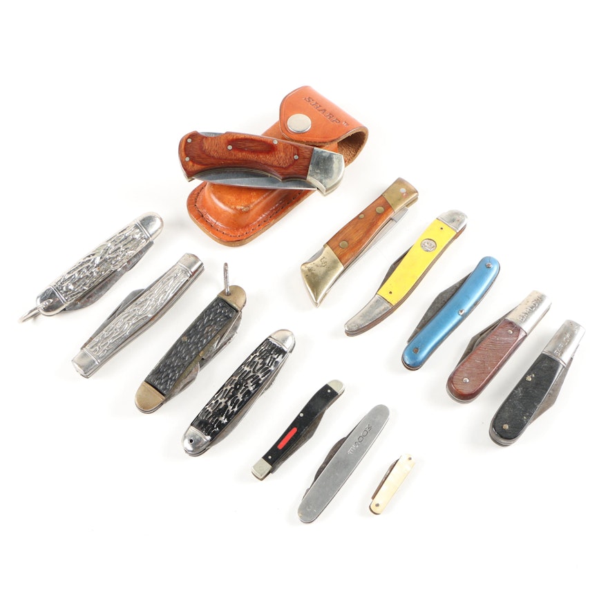Sharp 440 Stainless Pocket Knife and Other Folding Knives