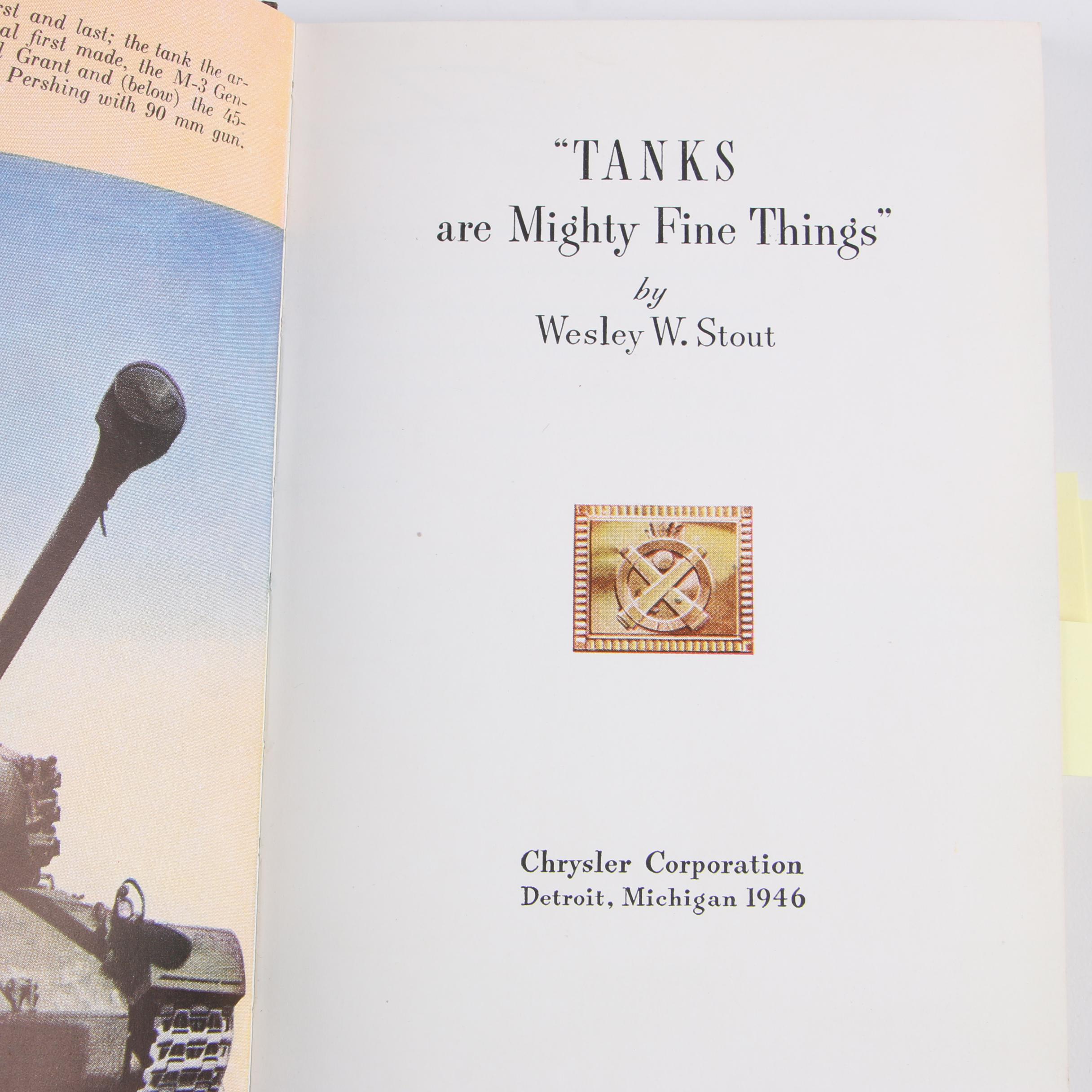 Books on Military Tanks featuring "Tanks and Armored Vehicles" by Robert J. Icks