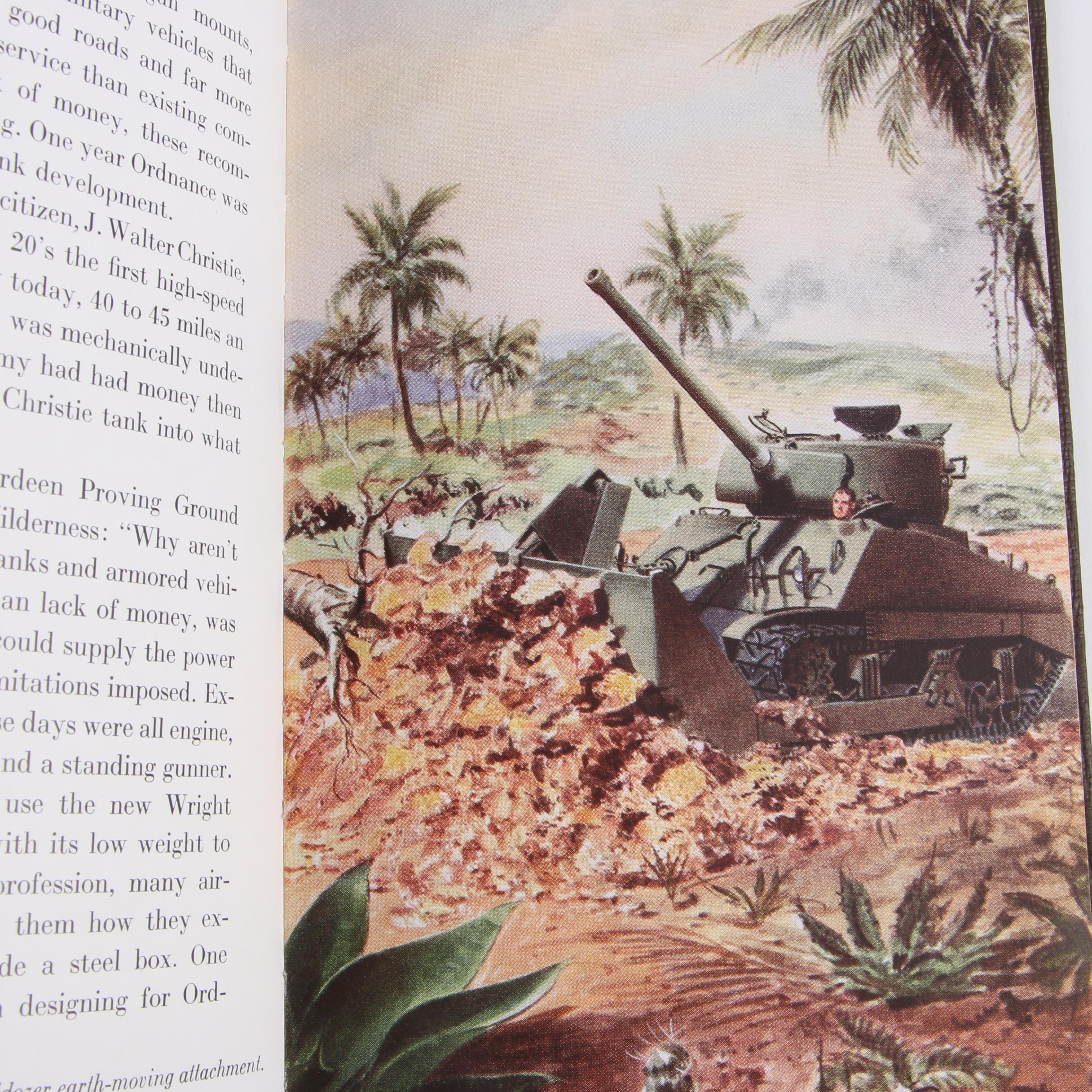 Books on Military Tanks featuring "Tanks and Armored Vehicles" by Robert J. Icks