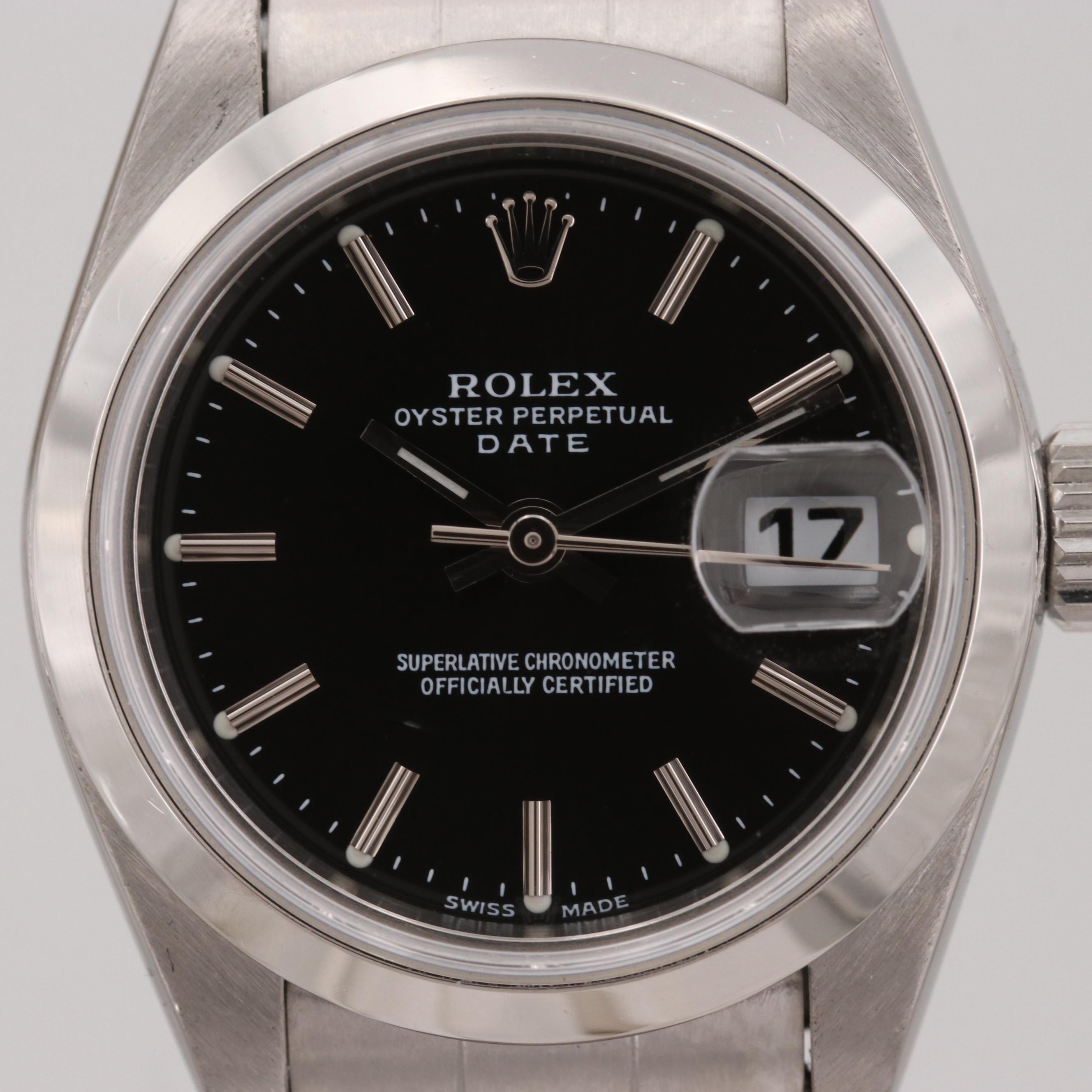 Rolex Datejust Stainless Steel Automatic Watch, 2005