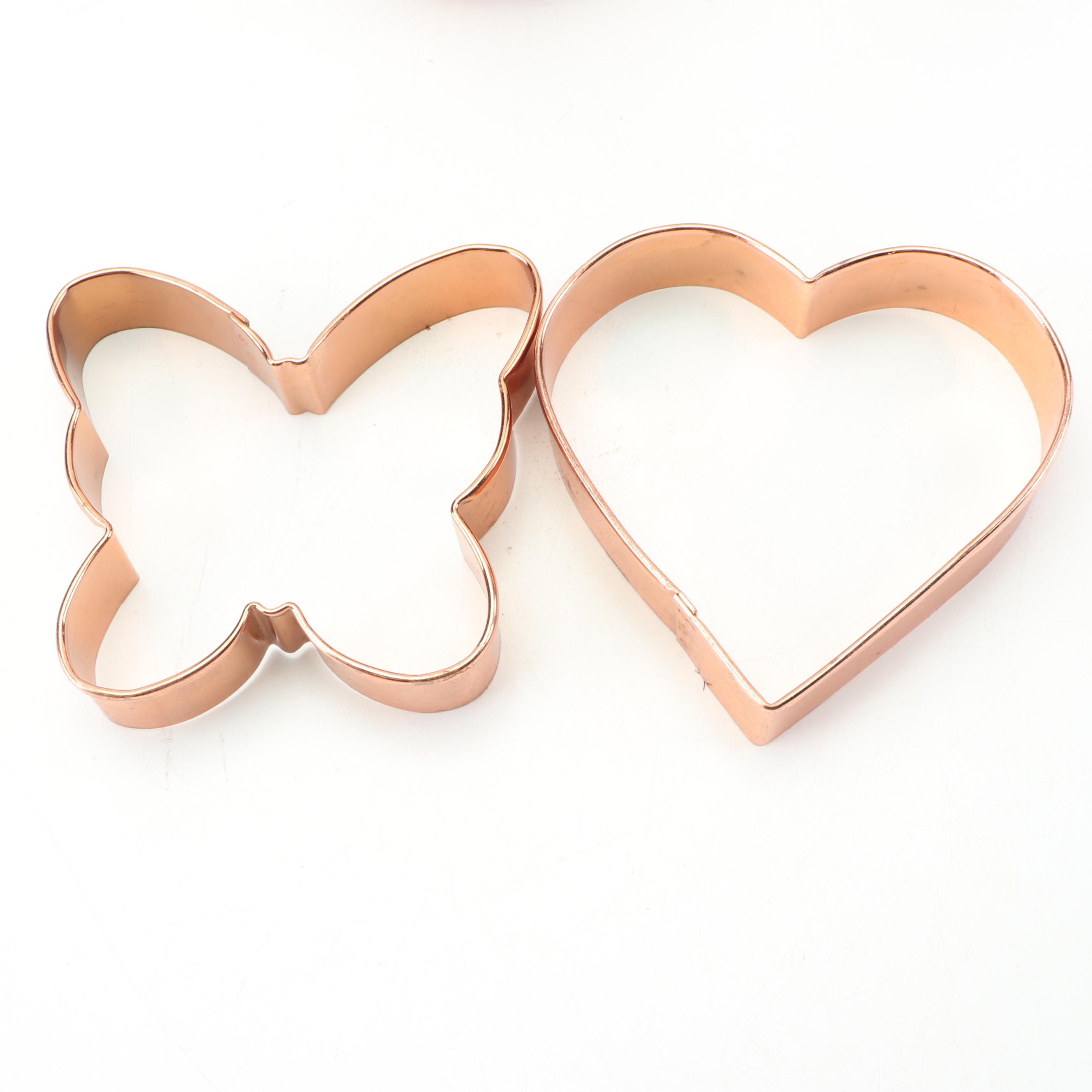 Paul Revere Copper Tea Kettle with Other Kitchenware