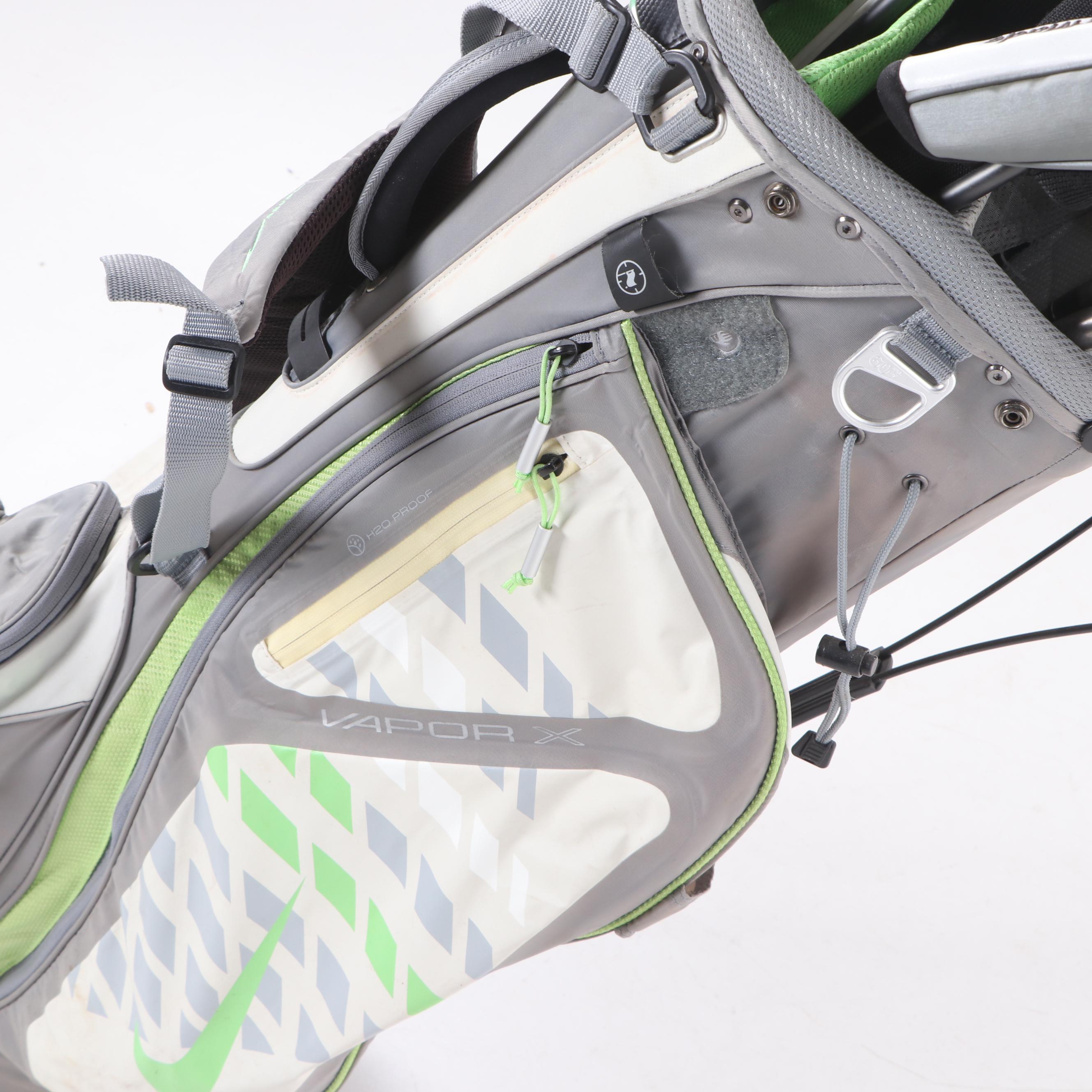 Nike Vapor X Golf Club Bag with Clubs Including Callaway