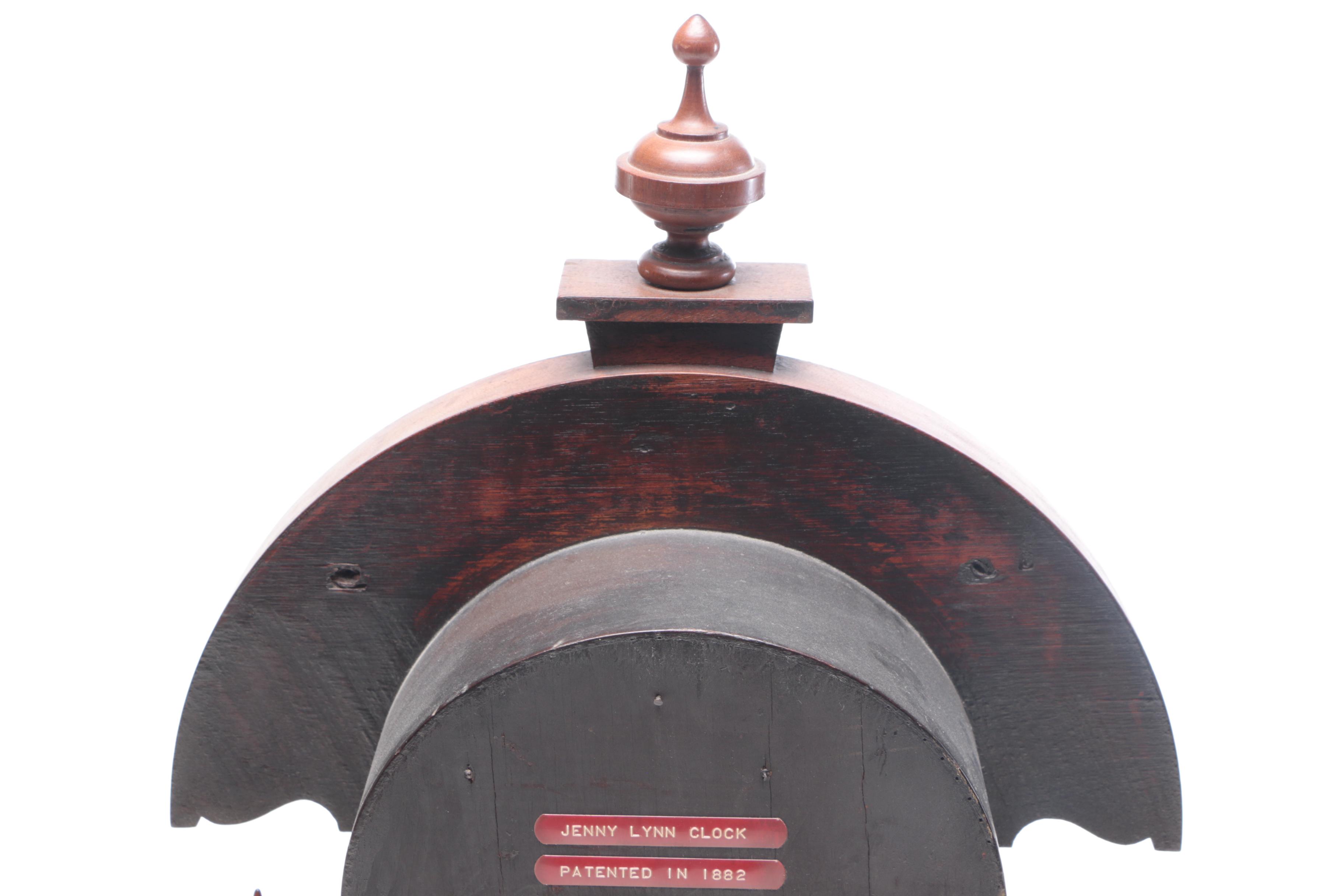 Ansonia "King" Walnut Mantel Clock, Late 19th to Early 20th Century