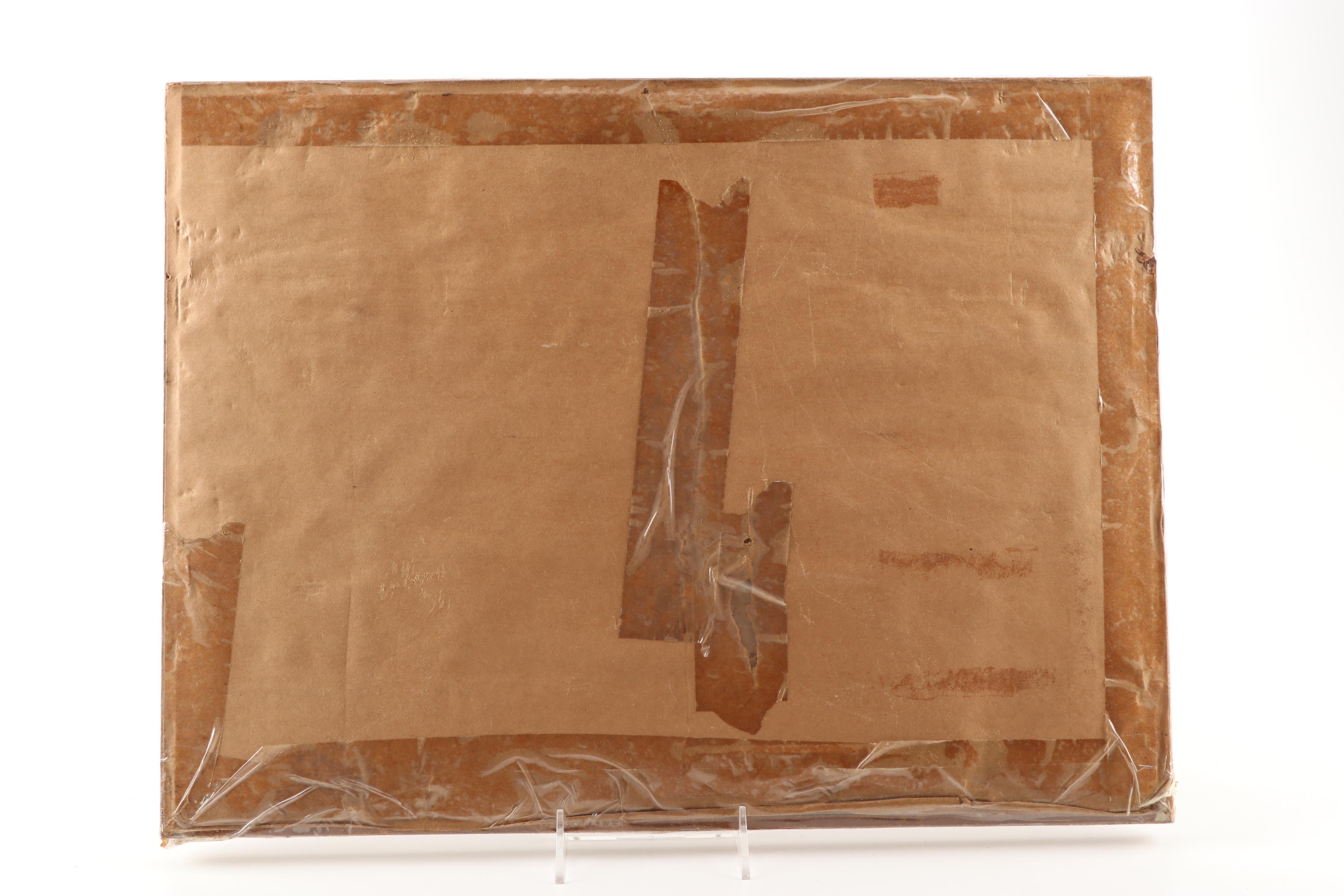 George Sklar Ink Painting "Ocelot"