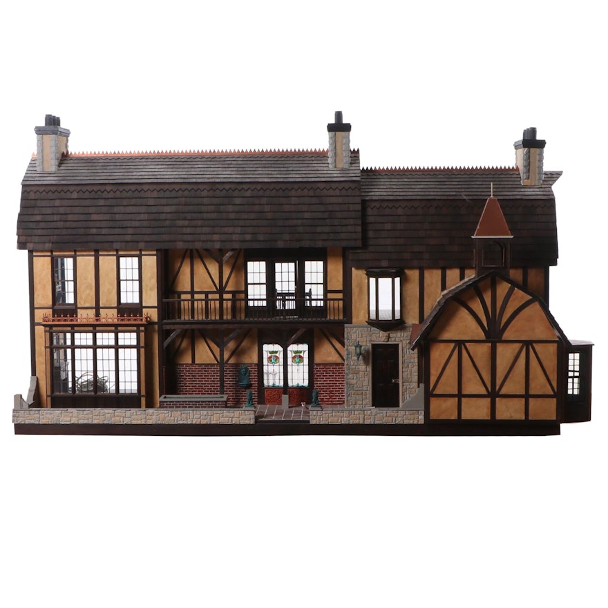 Lawbre "Old Westbury Hall" Tudor Dollhouse