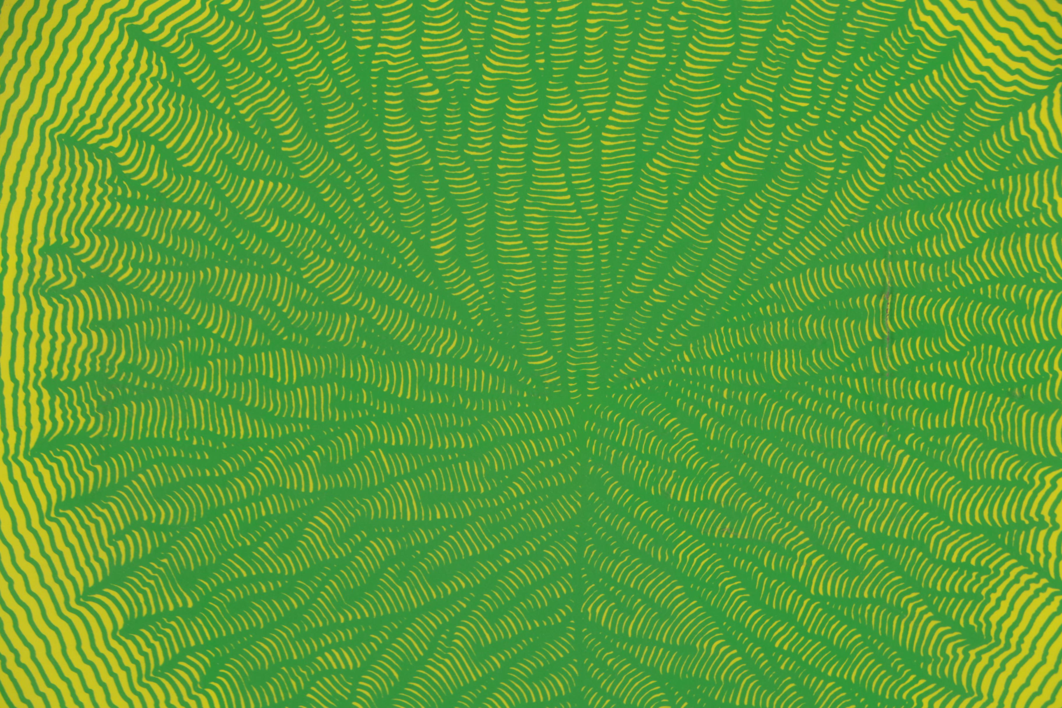 Henry Pearson Late 20th Century Op Art Serigraph