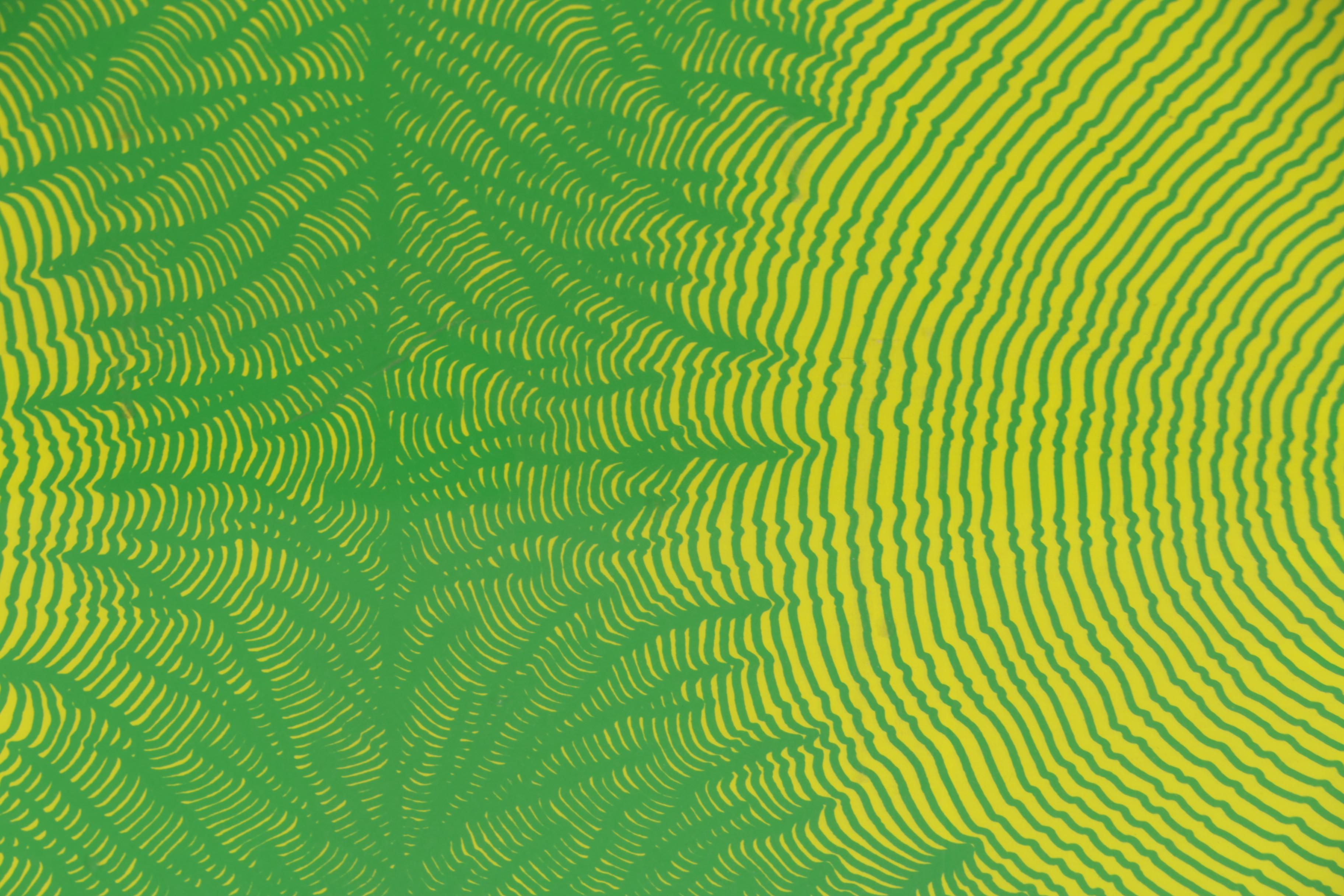 Henry Pearson Late 20th Century Op Art Serigraph