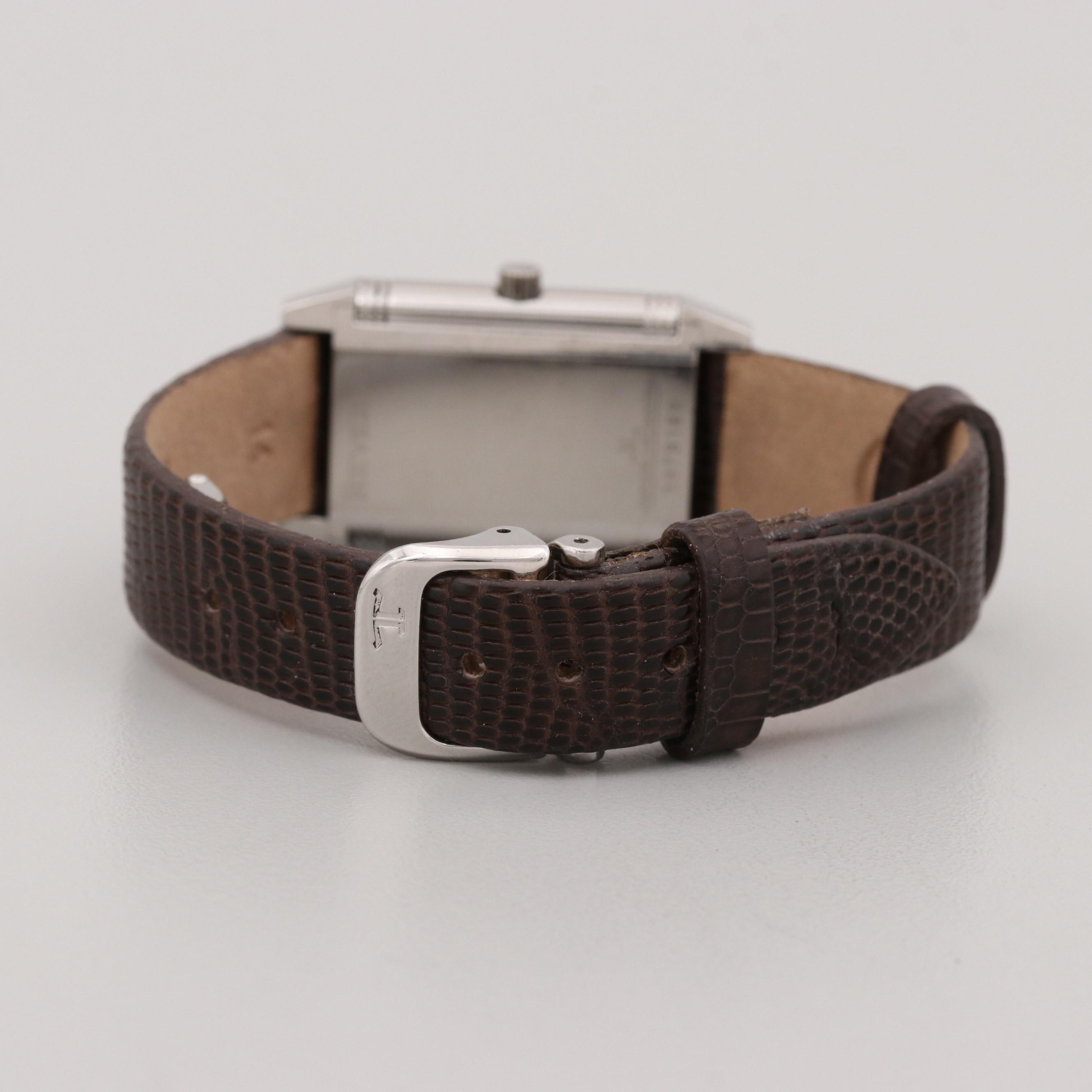 Jaeger-LeCoultre Reverso Stainless Steel Quartz Watch