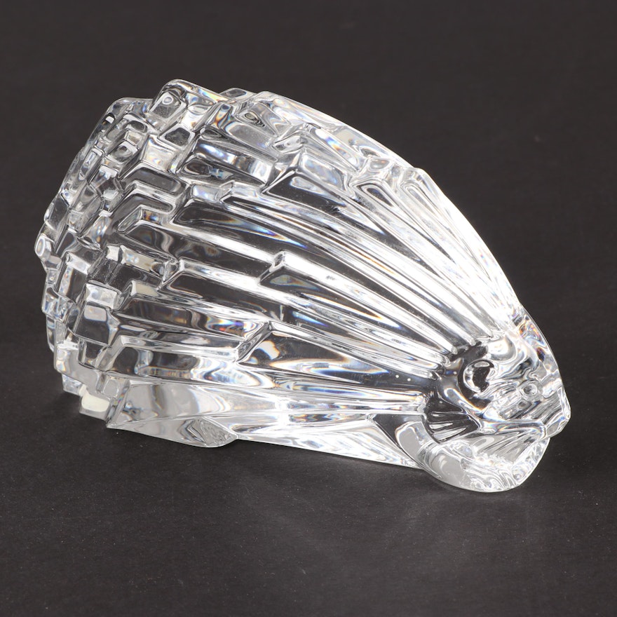 Baccarat Crystal Porcupine Figurine