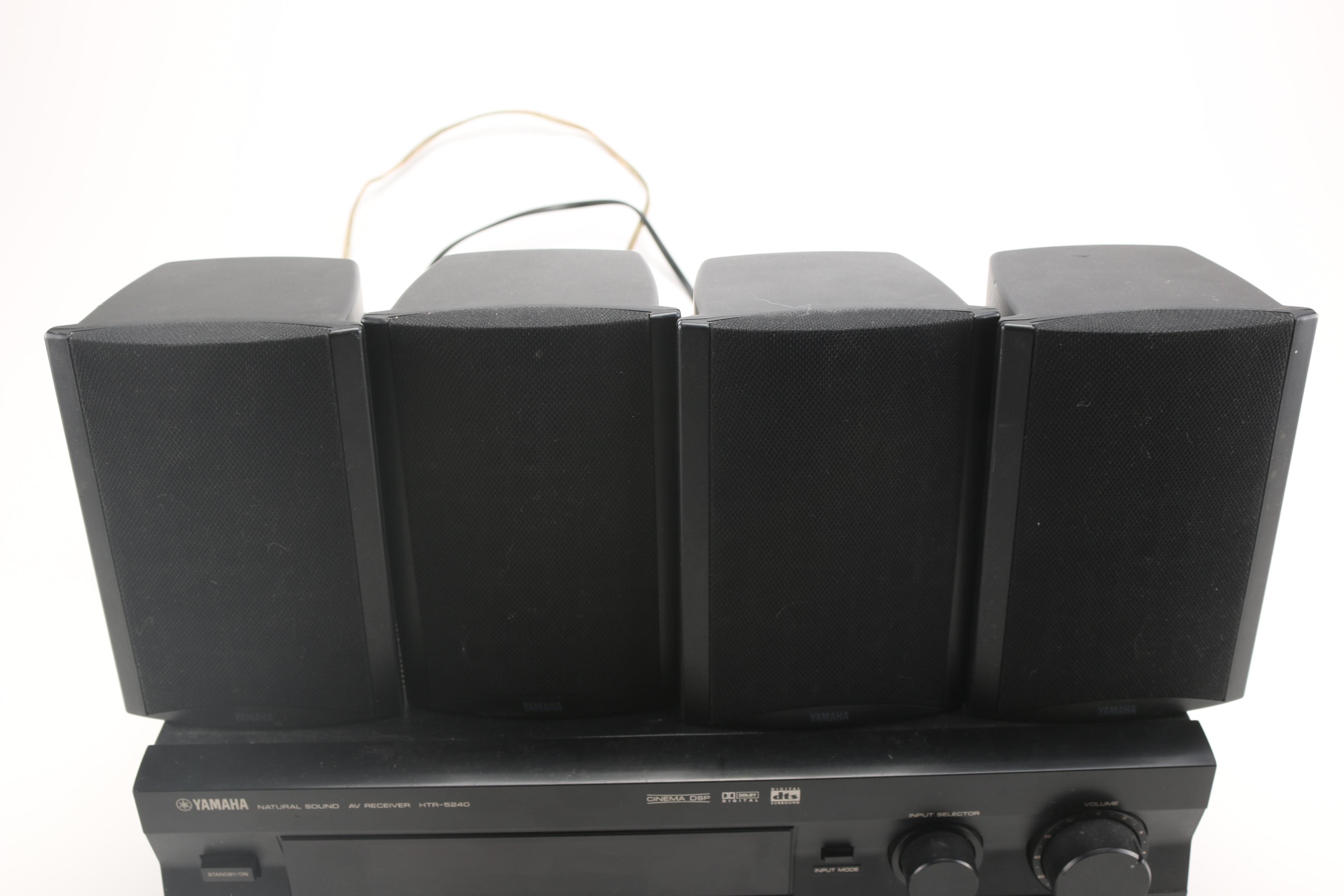 Yamaha AV Receiver and Speakers