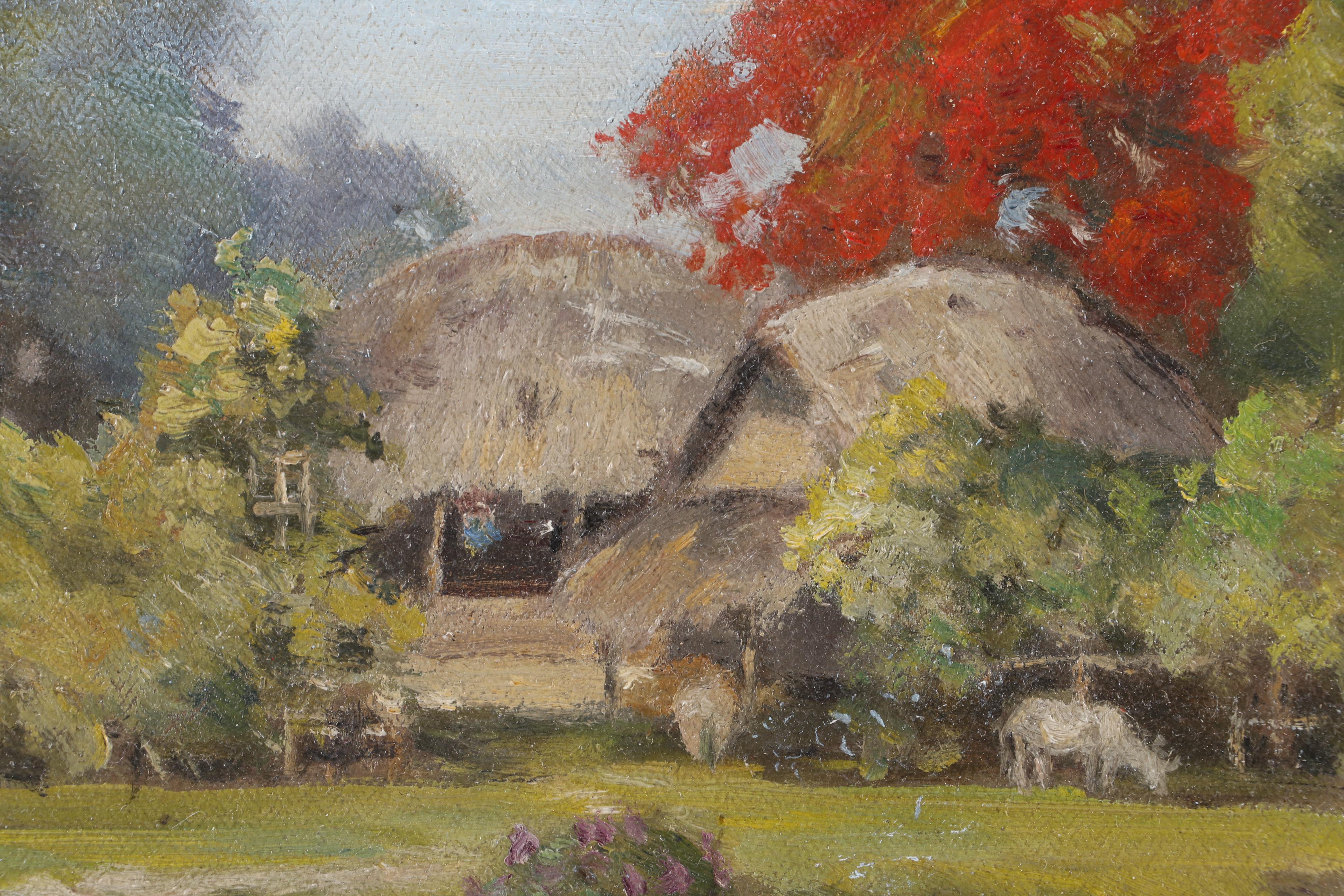 B. Majumdar Indian/Bangladeshi Landscape Oil Paintings