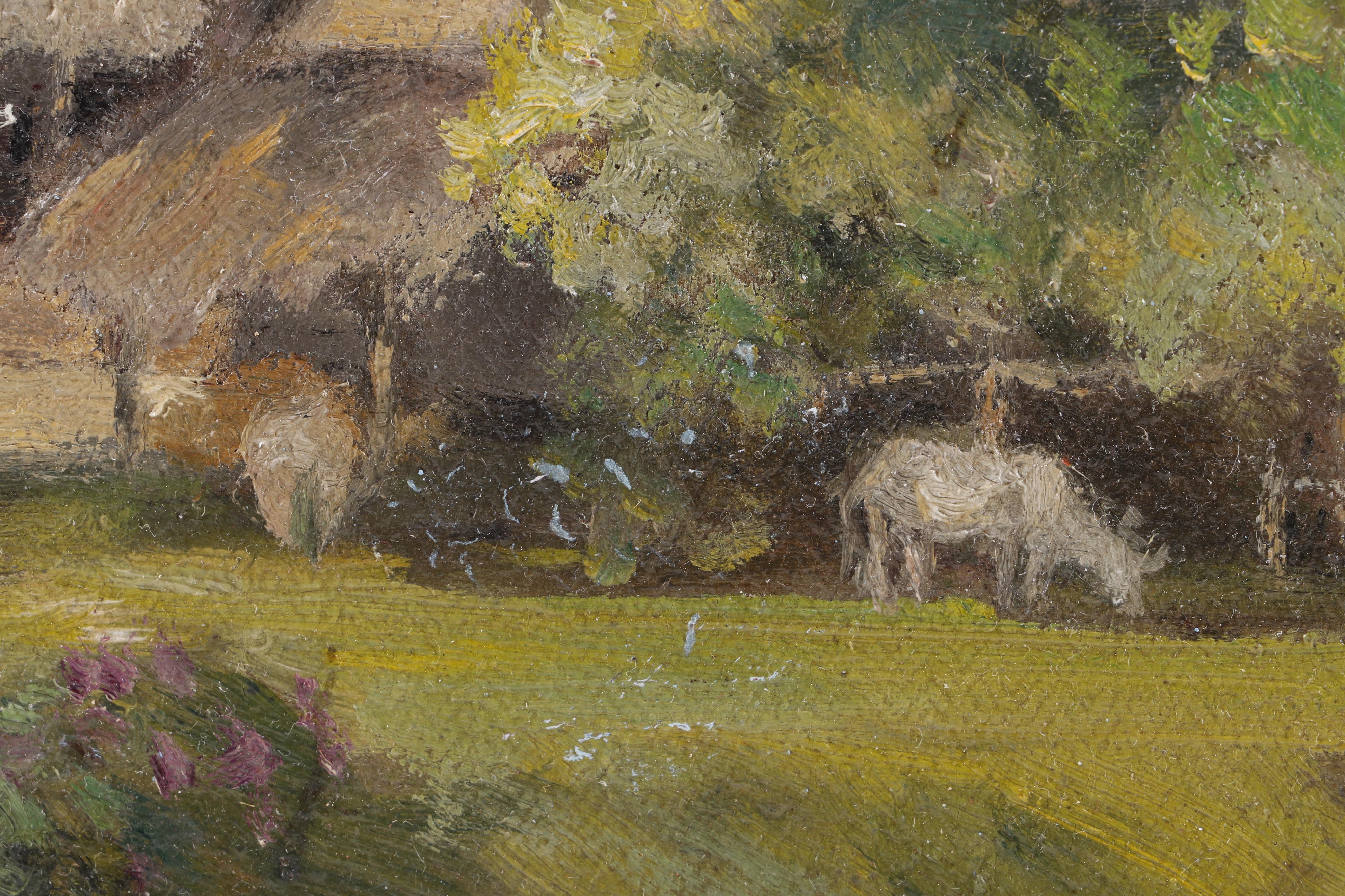 B. Majumdar Indian/Bangladeshi Landscape Oil Paintings