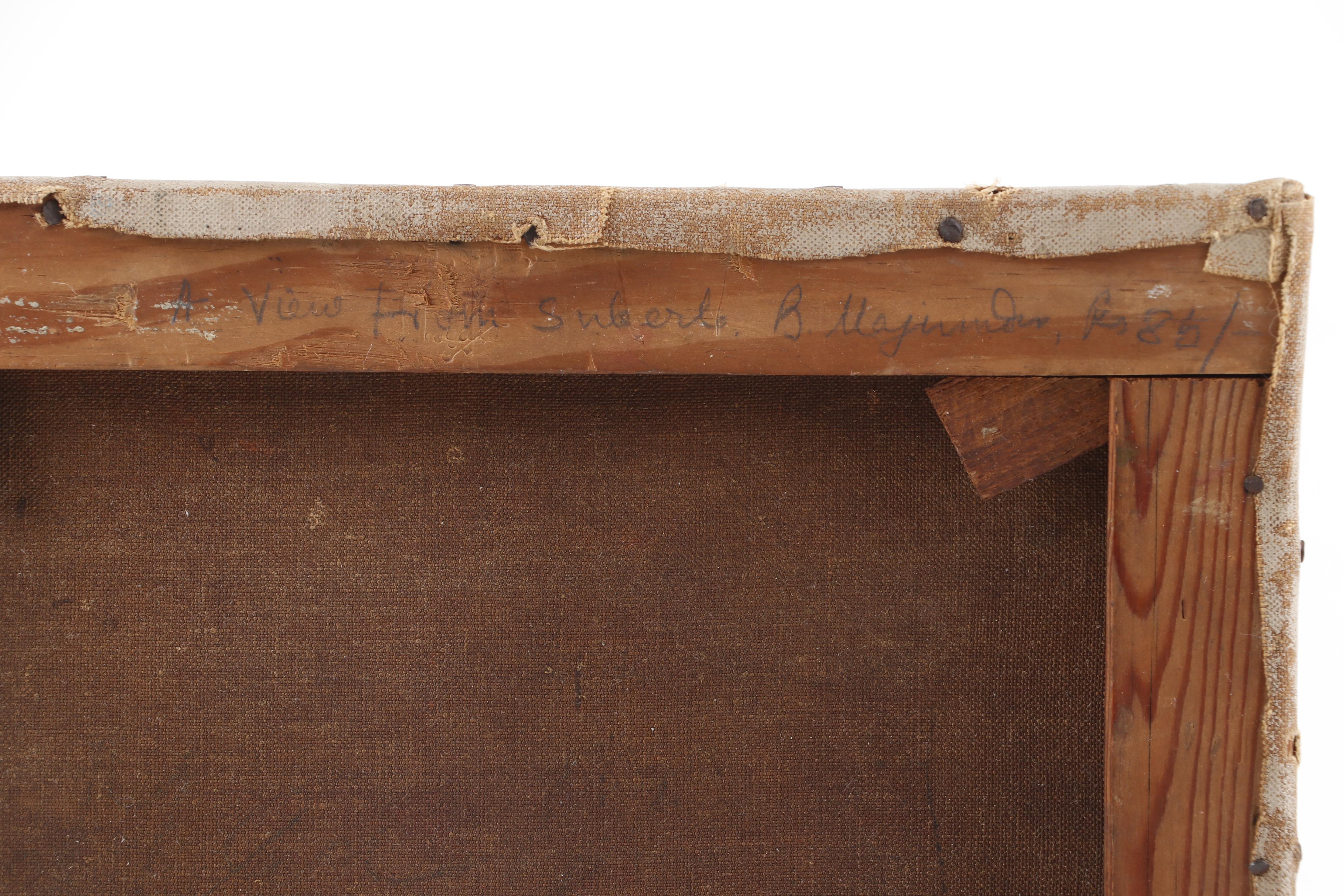 B. Majumdar Indian/Bangladeshi Landscape Oil Paintings