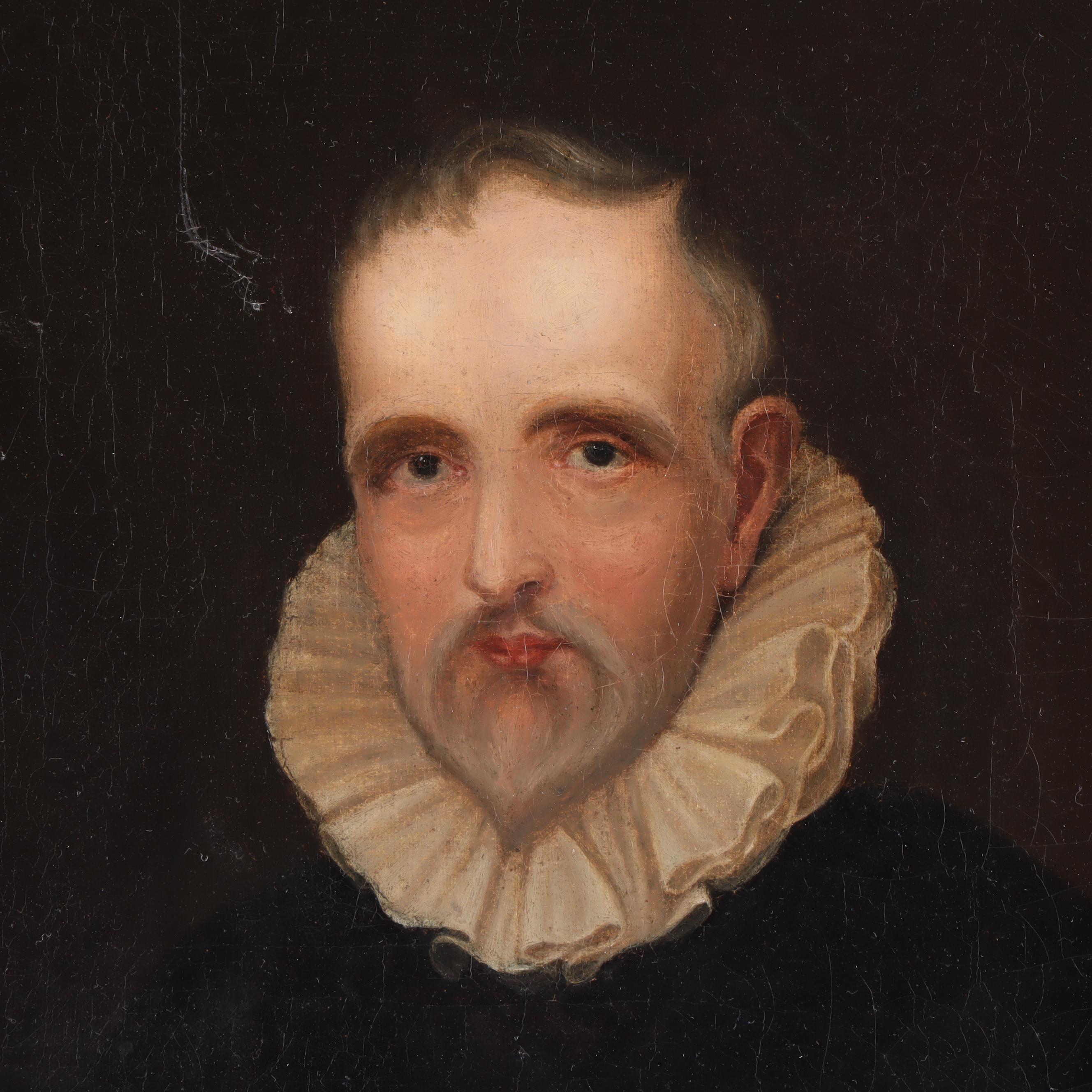 Mid 19th Century Copy Painting after Anthony Van Dyke "Gervartius"