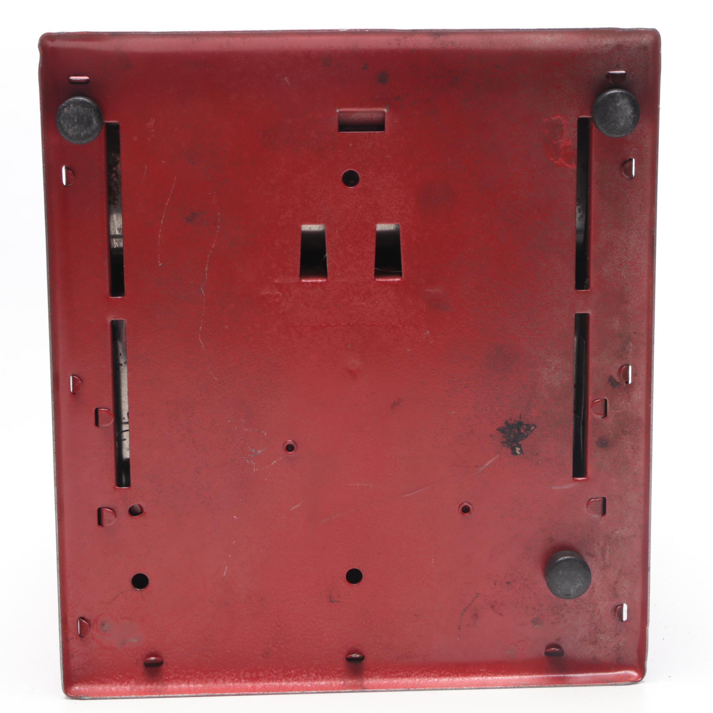 Vintage Tom Thumb Metal Toy Cash Register and Big Business Game Board