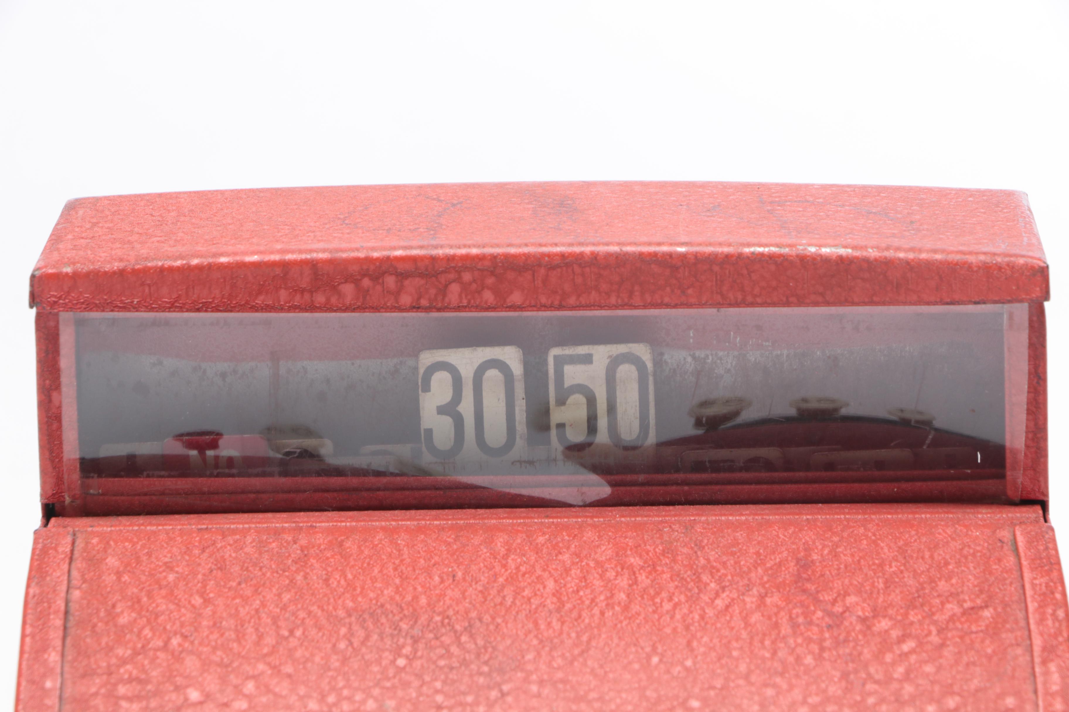 Vintage Tom Thumb Metal Toy Cash Register and Big Business Game Board