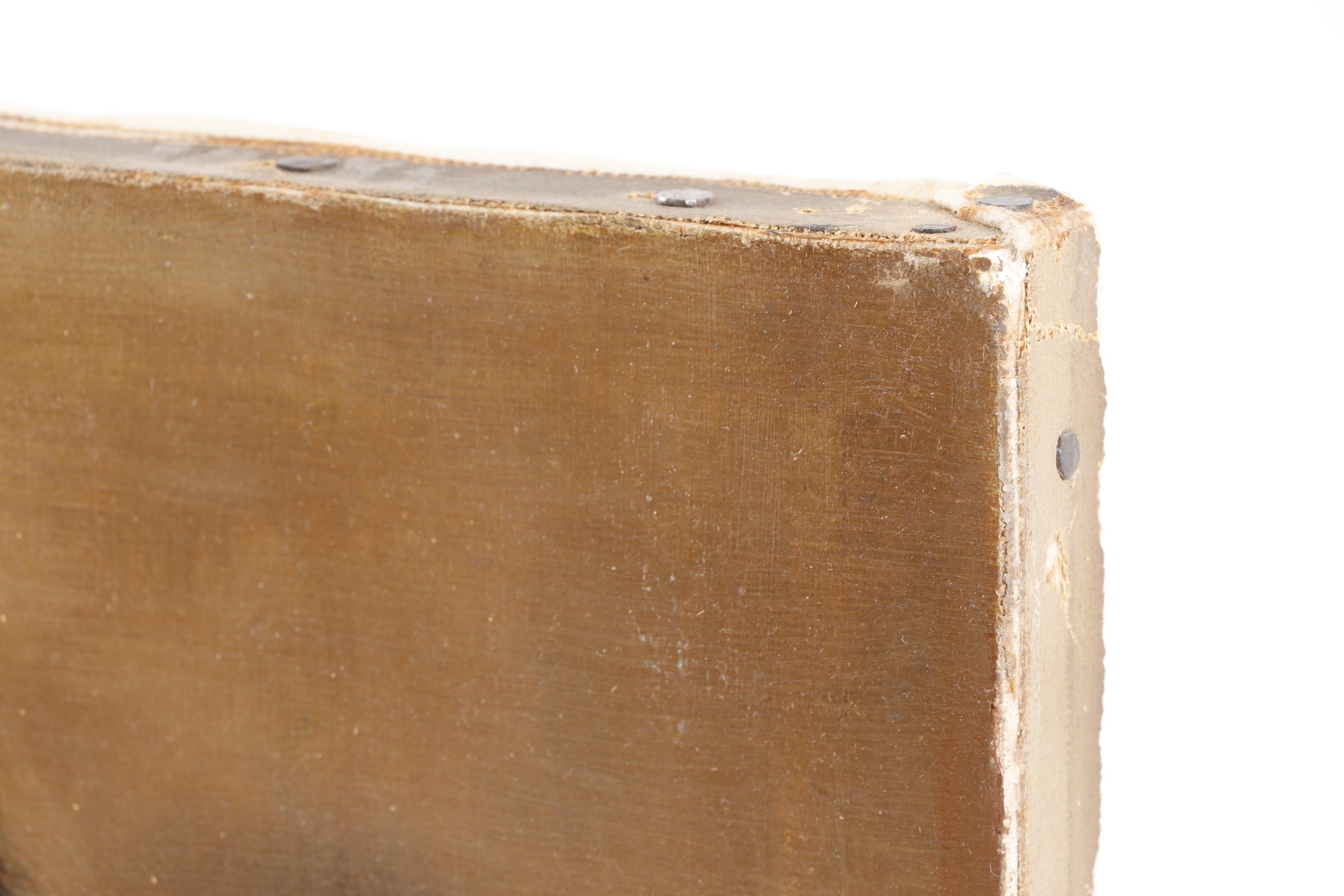 L. T. Fenner Oil Painting of Young Girl