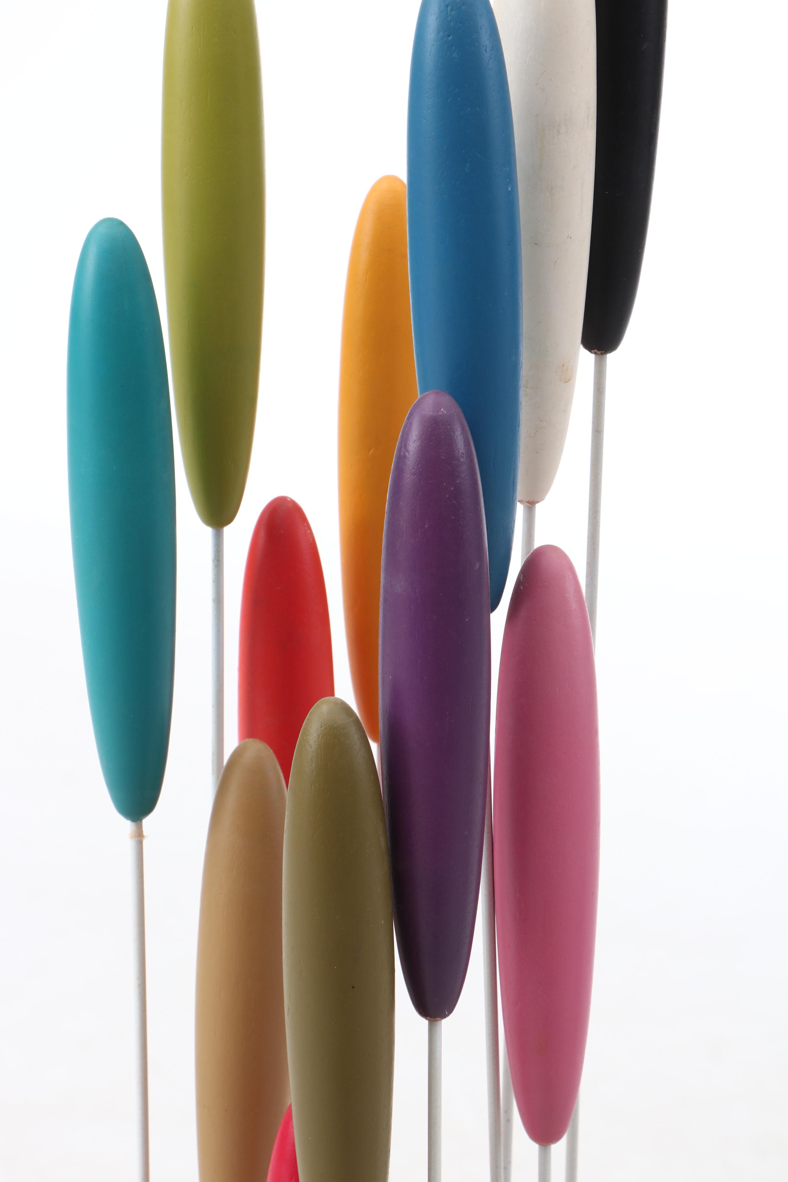 Bill Curry and Design Line "Cattail" Floor Lamp, 1960s