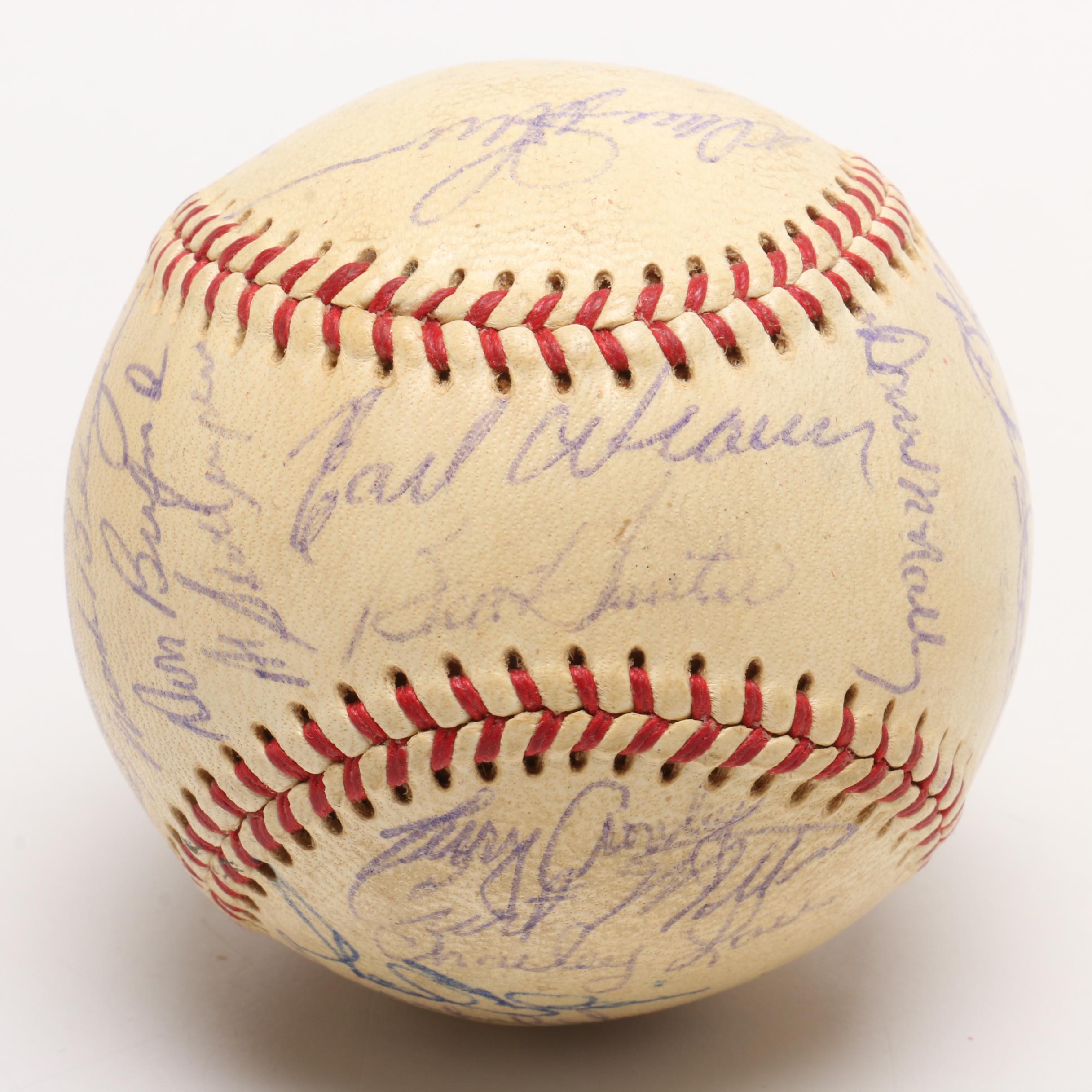 1969 Baltimore Orioles Team Signed American League Baseball, Lau's Estate