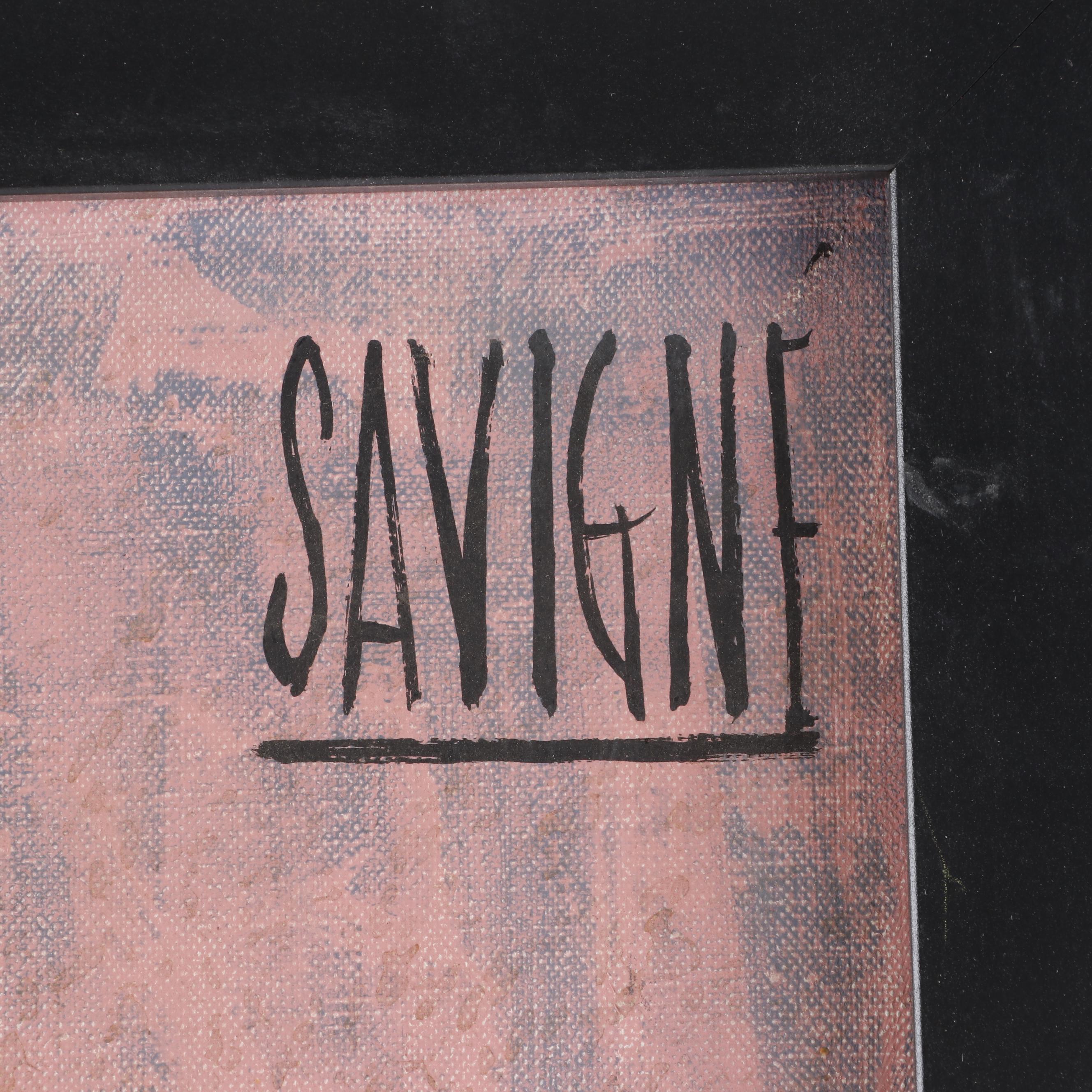 D.H. Savigne Surreal Still Life Oil Painting