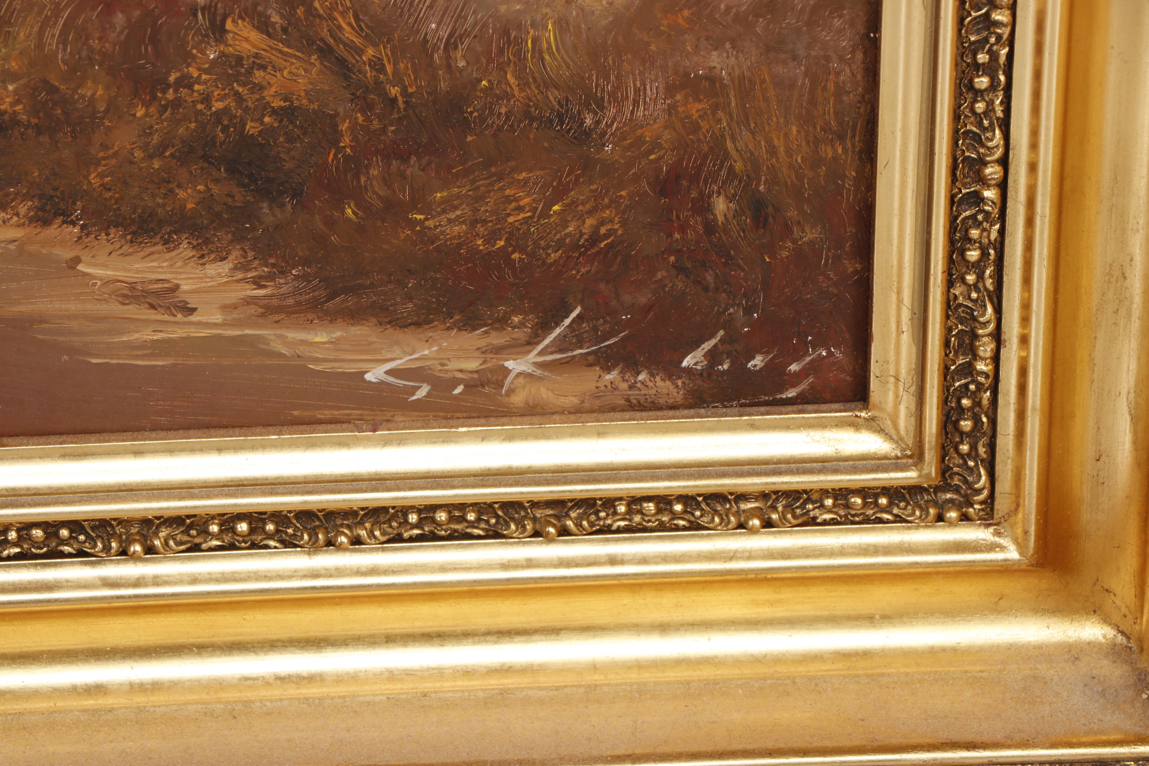 Julius Friedrich Mid 20th Century Landscape Oil Painting