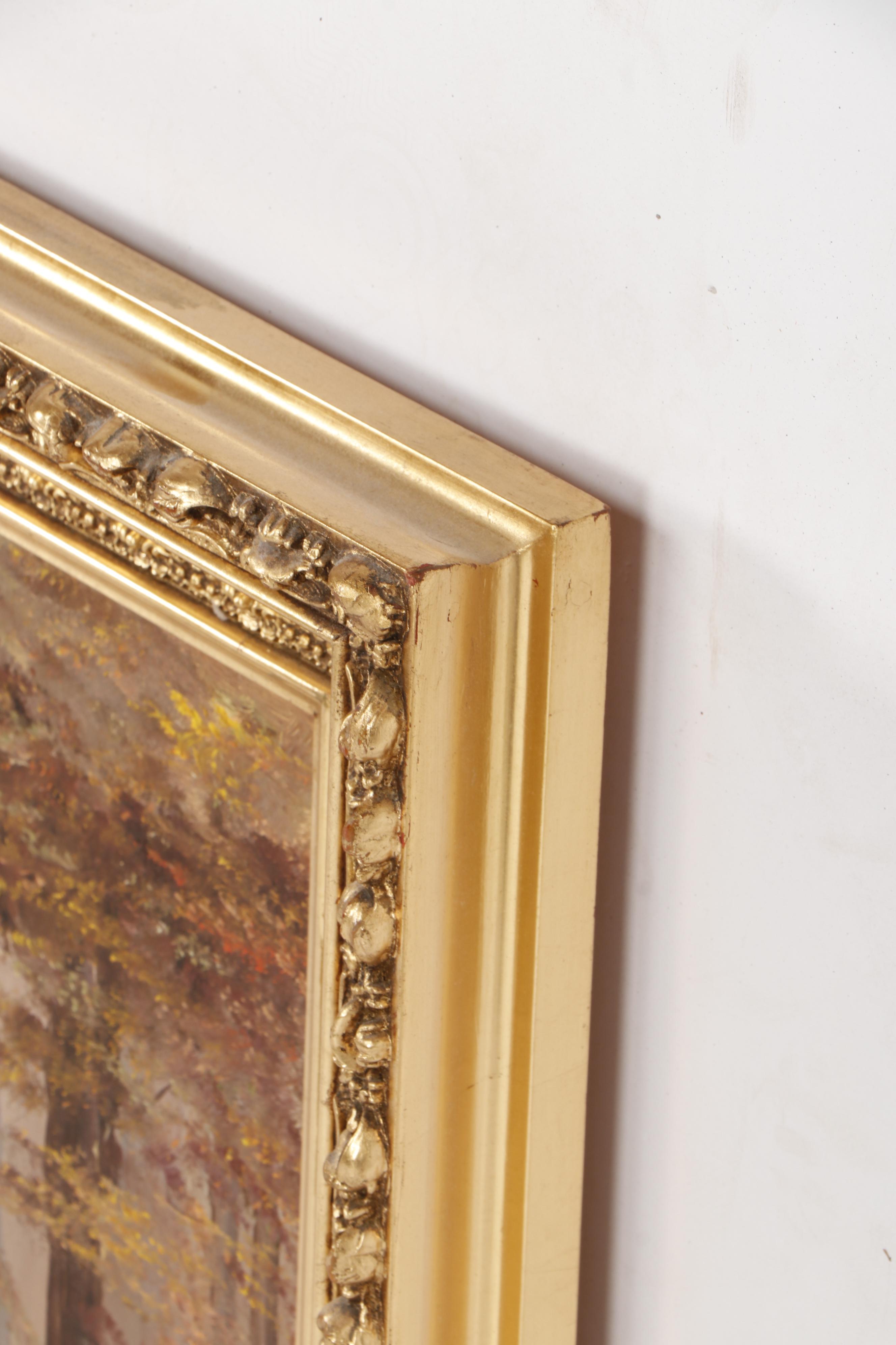 Julius Friedrich Mid 20th Century Landscape Oil Painting