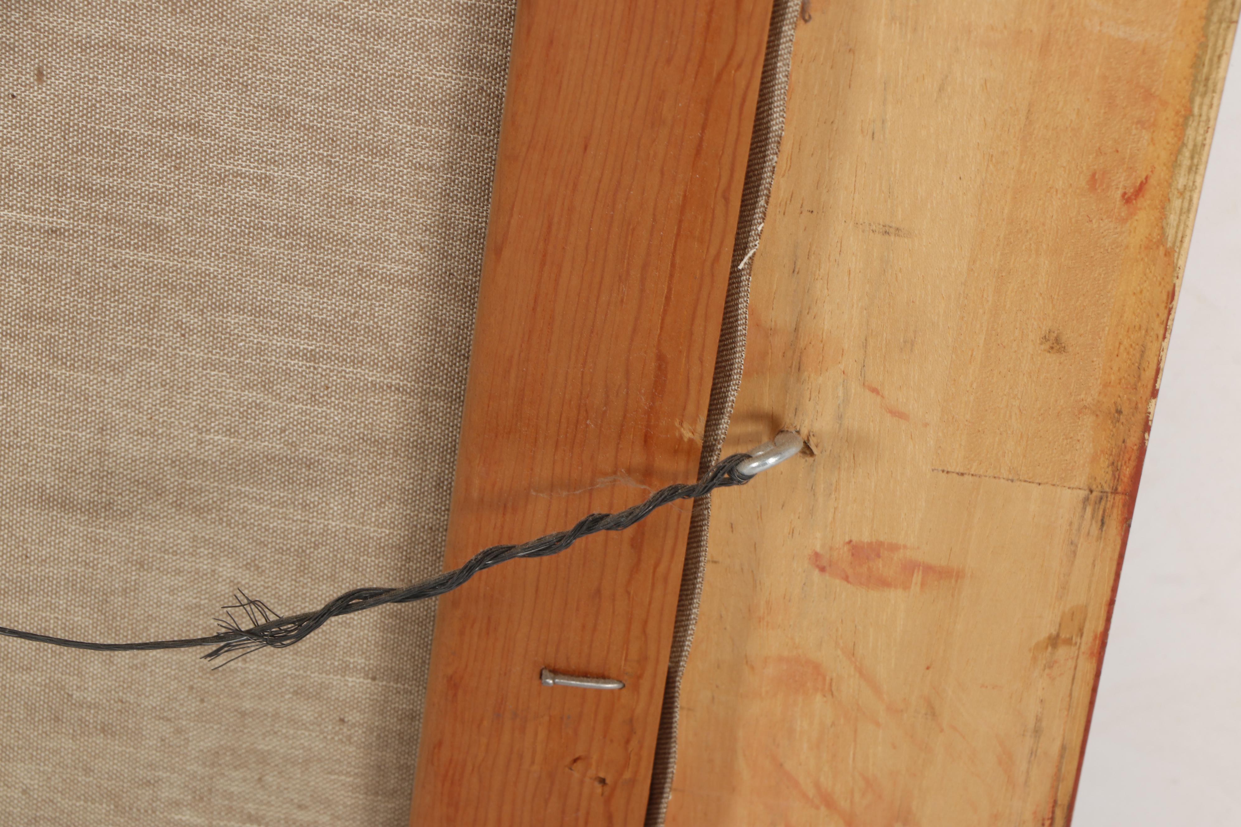 Julius Friedrich Mid 20th Century Landscape Oil Painting