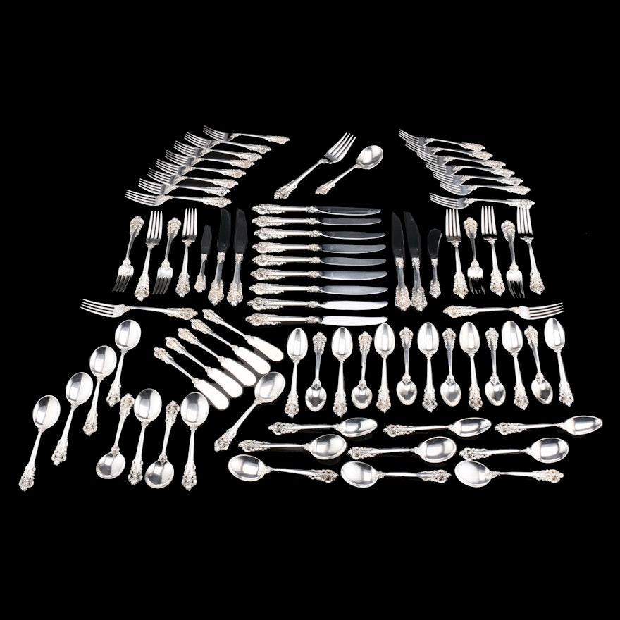 Wallace "Grand Baroque" Sterling Silver Flatware