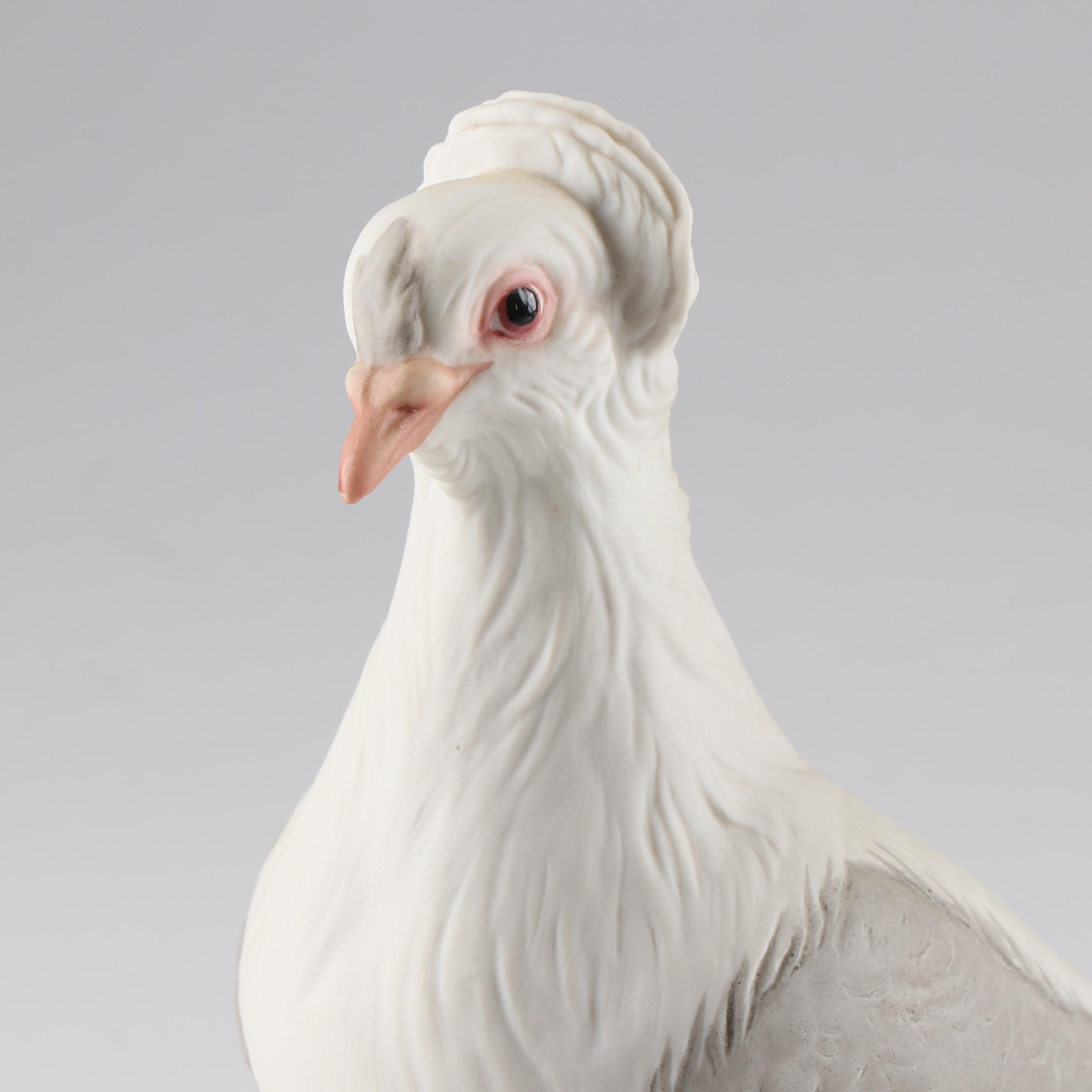 Boehm Ceramic "Tumbler Pigeons" Figurines