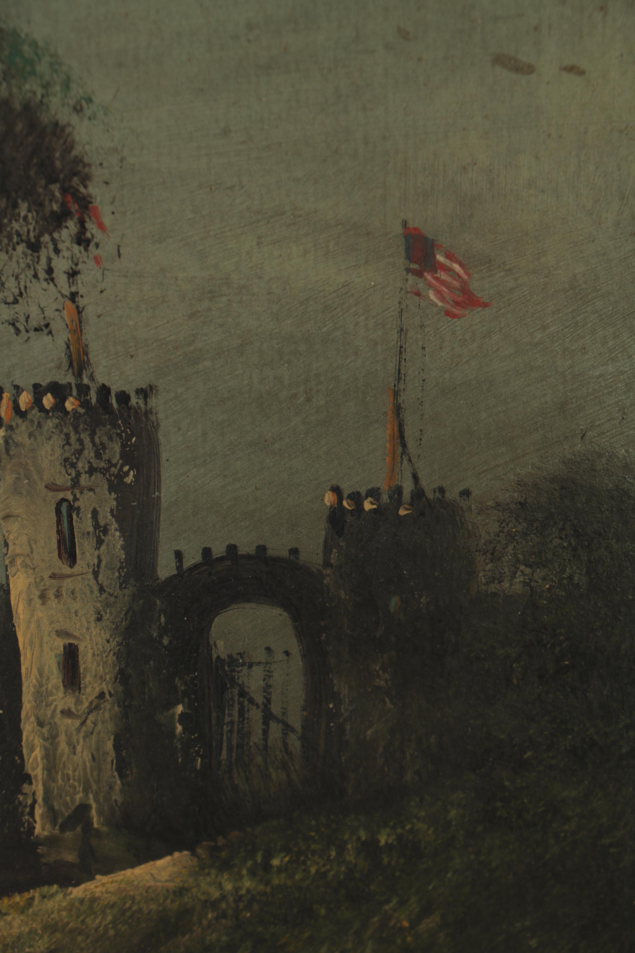 Early 20th Century Landscape Oil Painting