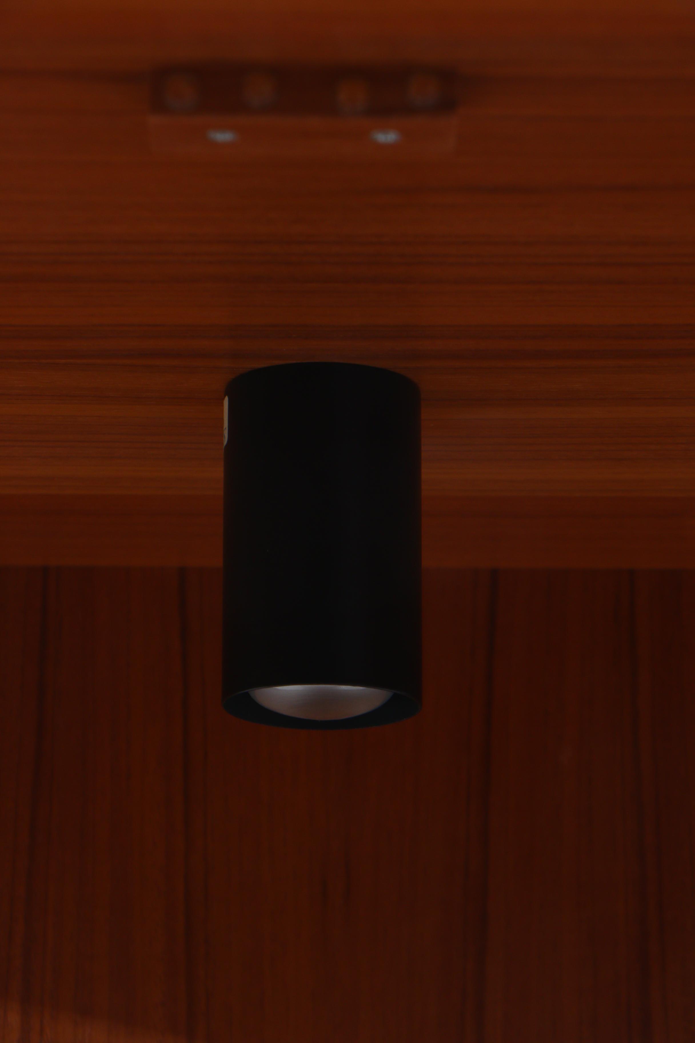 Mid Century Modern Style Teak China Cabinet, Contemporary