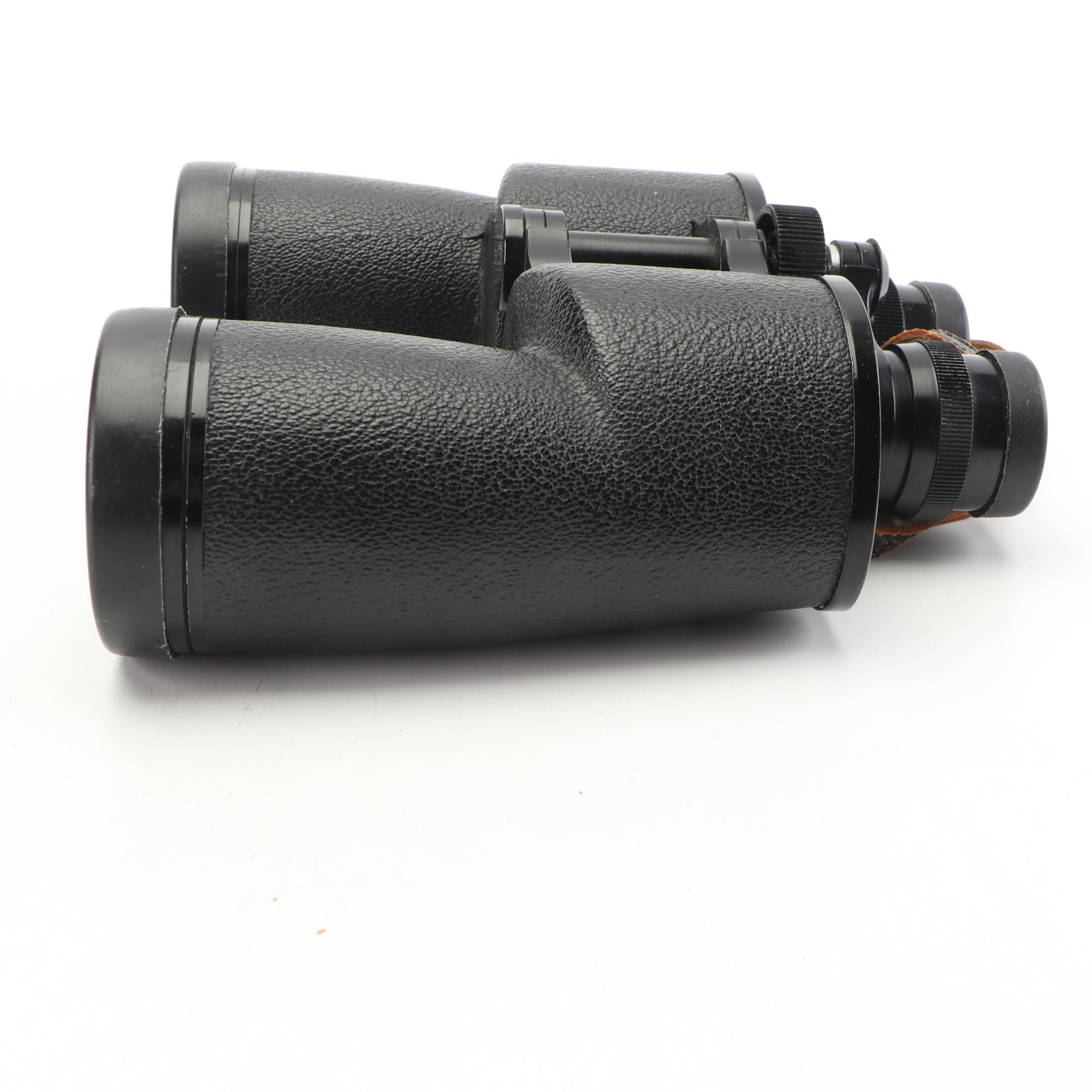 Sears 7X50 Binoculars with Leather Case