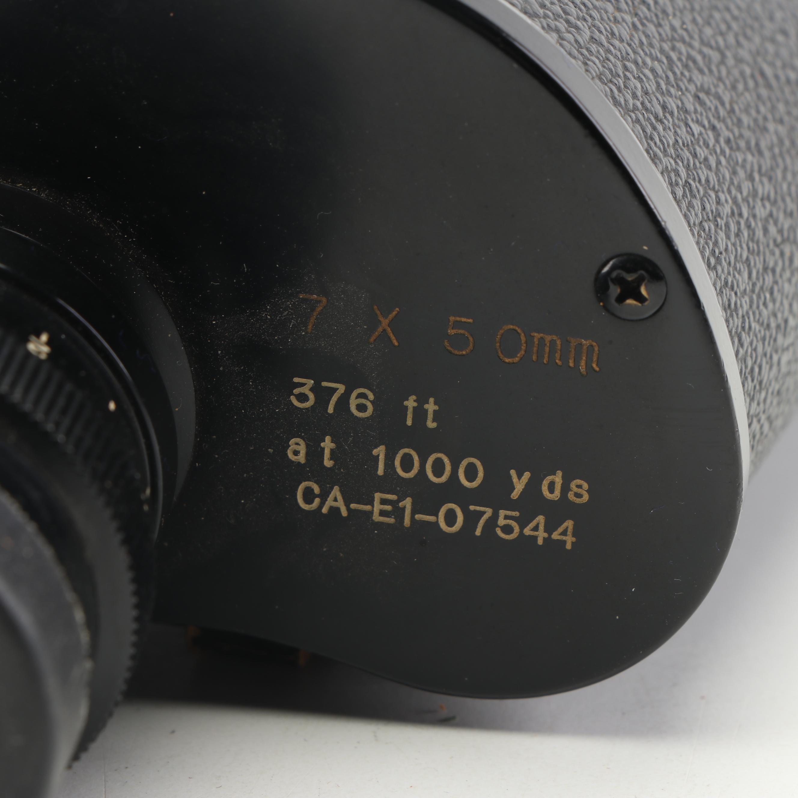 Sears 7X50 Binoculars with Leather Case