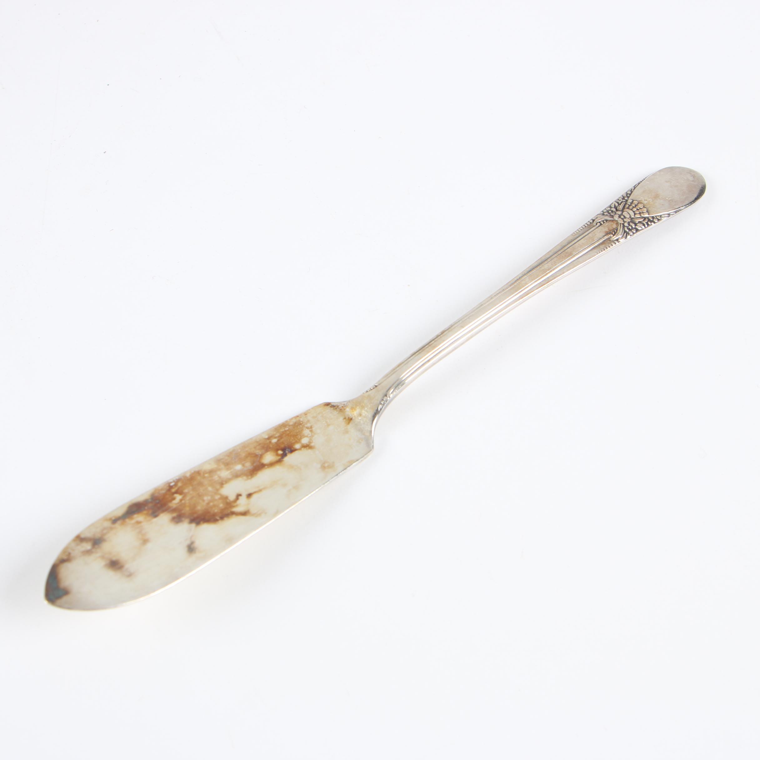 Wm Rogers "Beloved" Silver Plate Flatware, Mid-Century